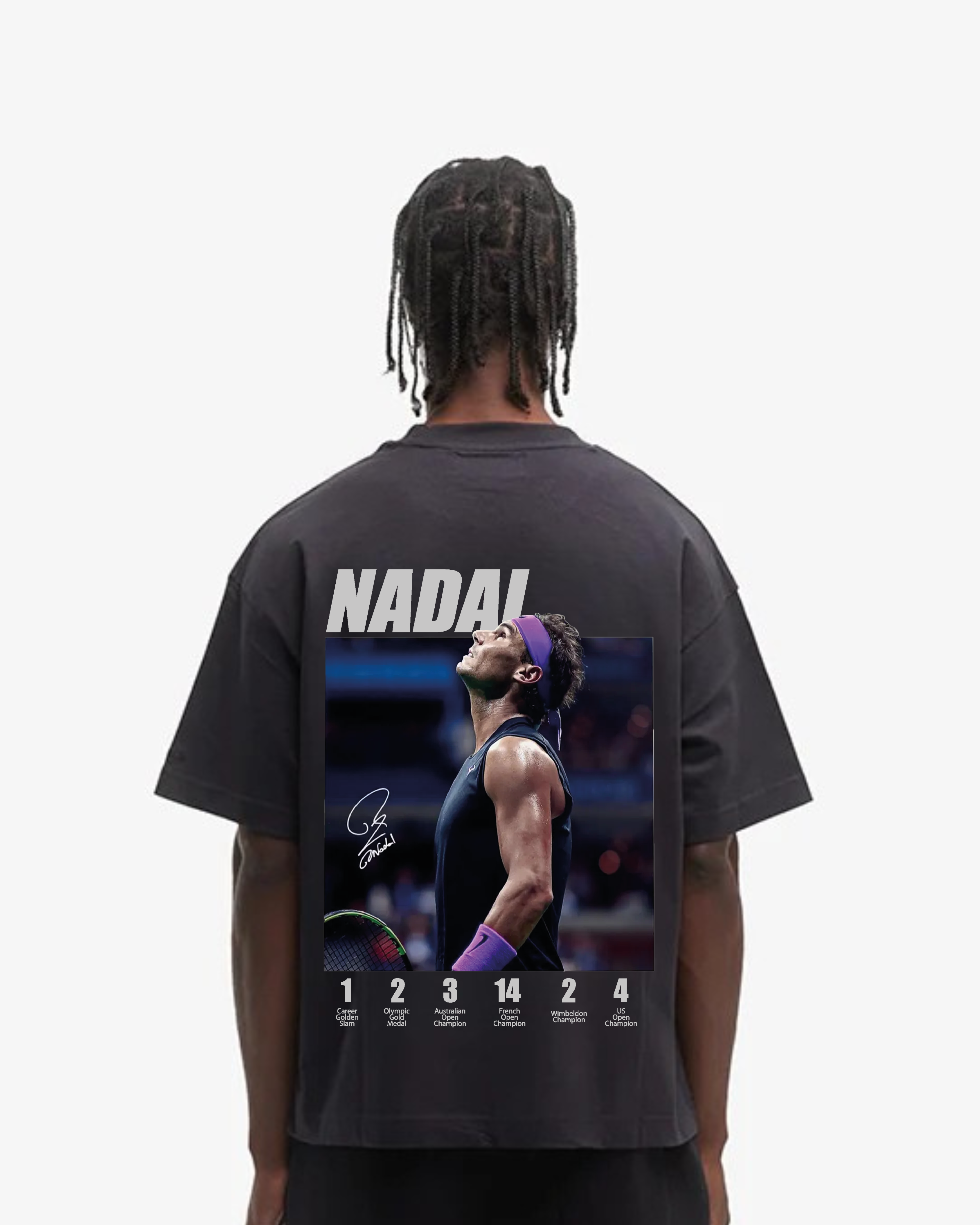 Rafael Nadal Peak Merch Oversized Shirt