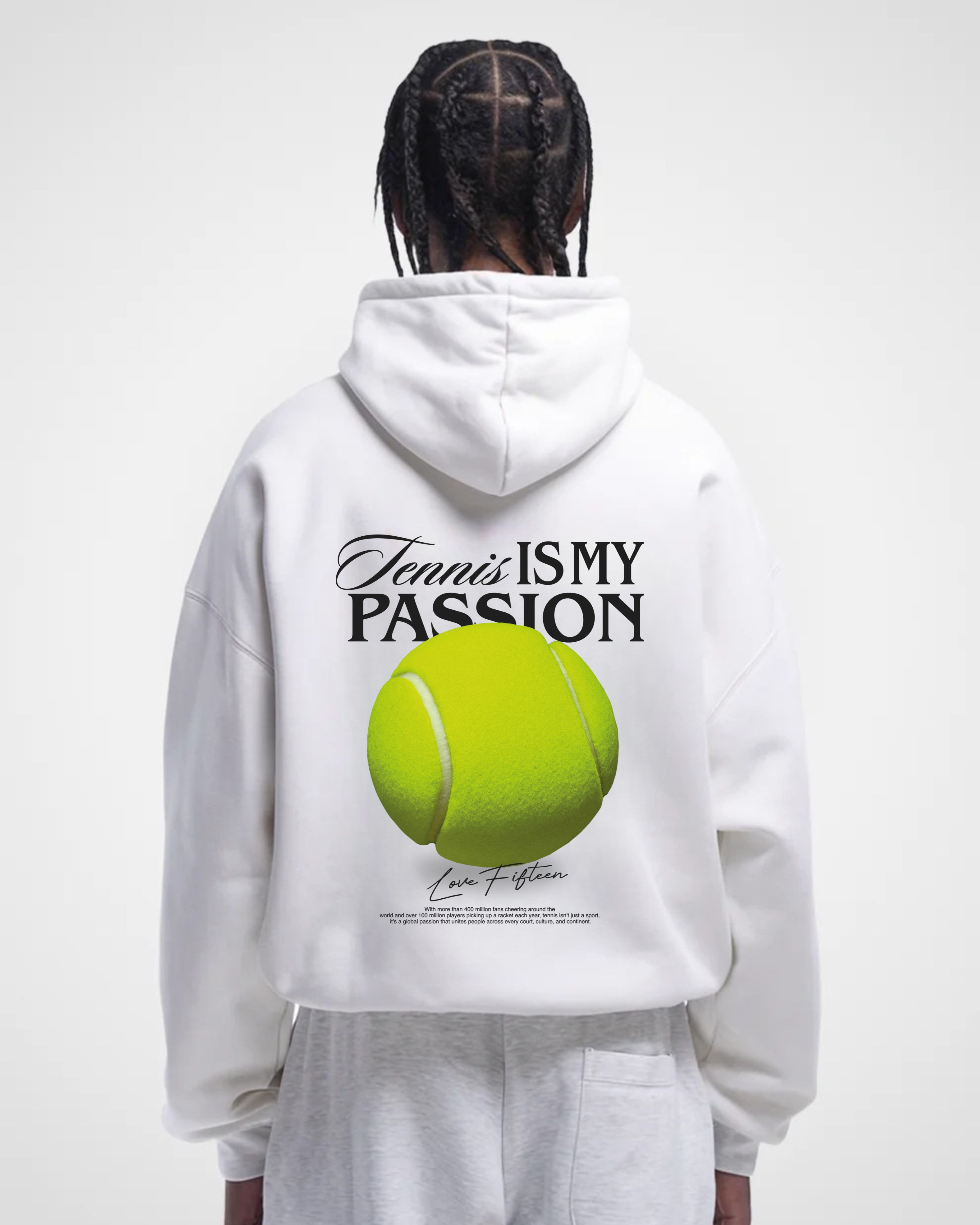 Tennis is my Passion Merch Oversized Hoodie