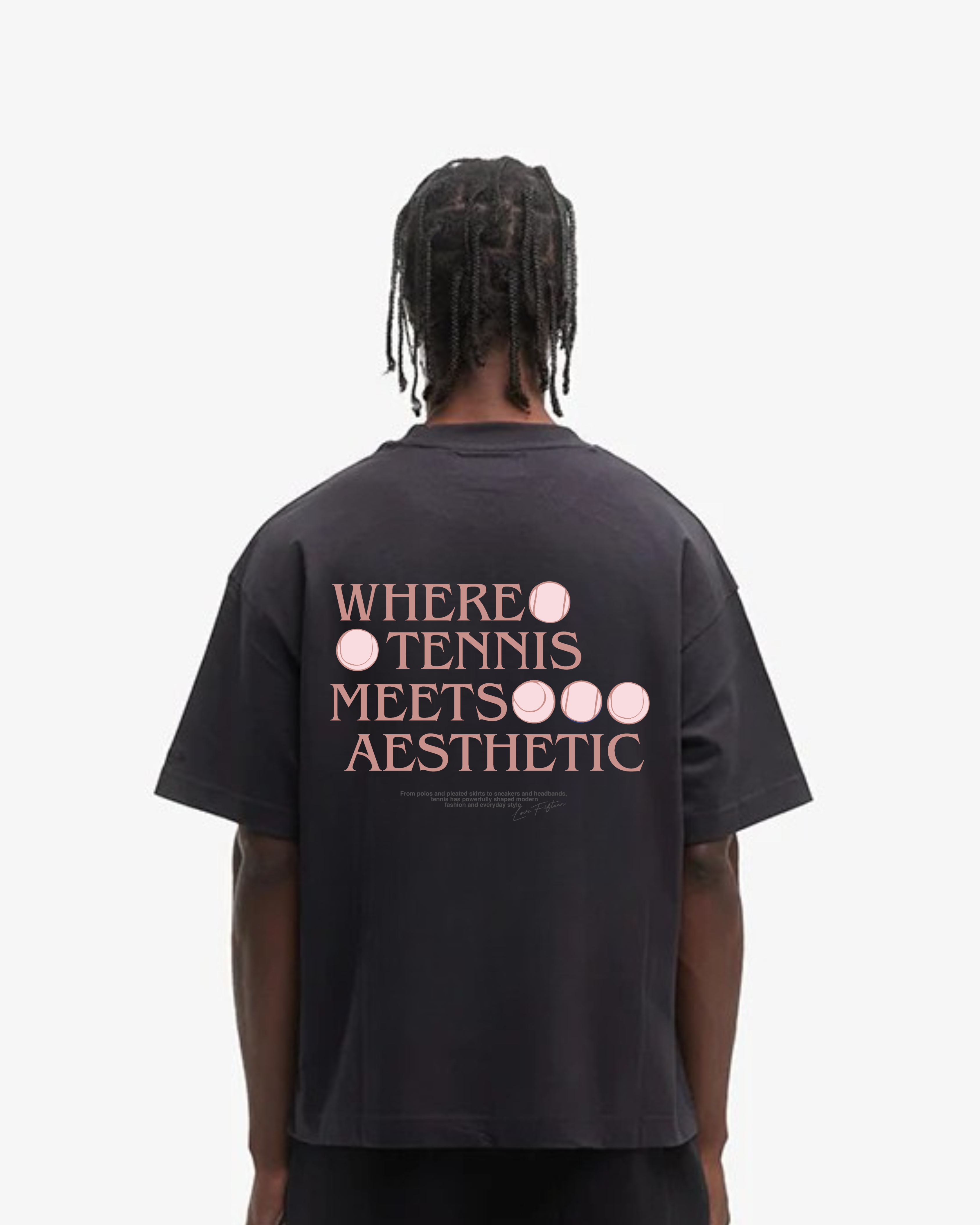 Where Tennis Meets Aesthetic Merch Oversized Shirt