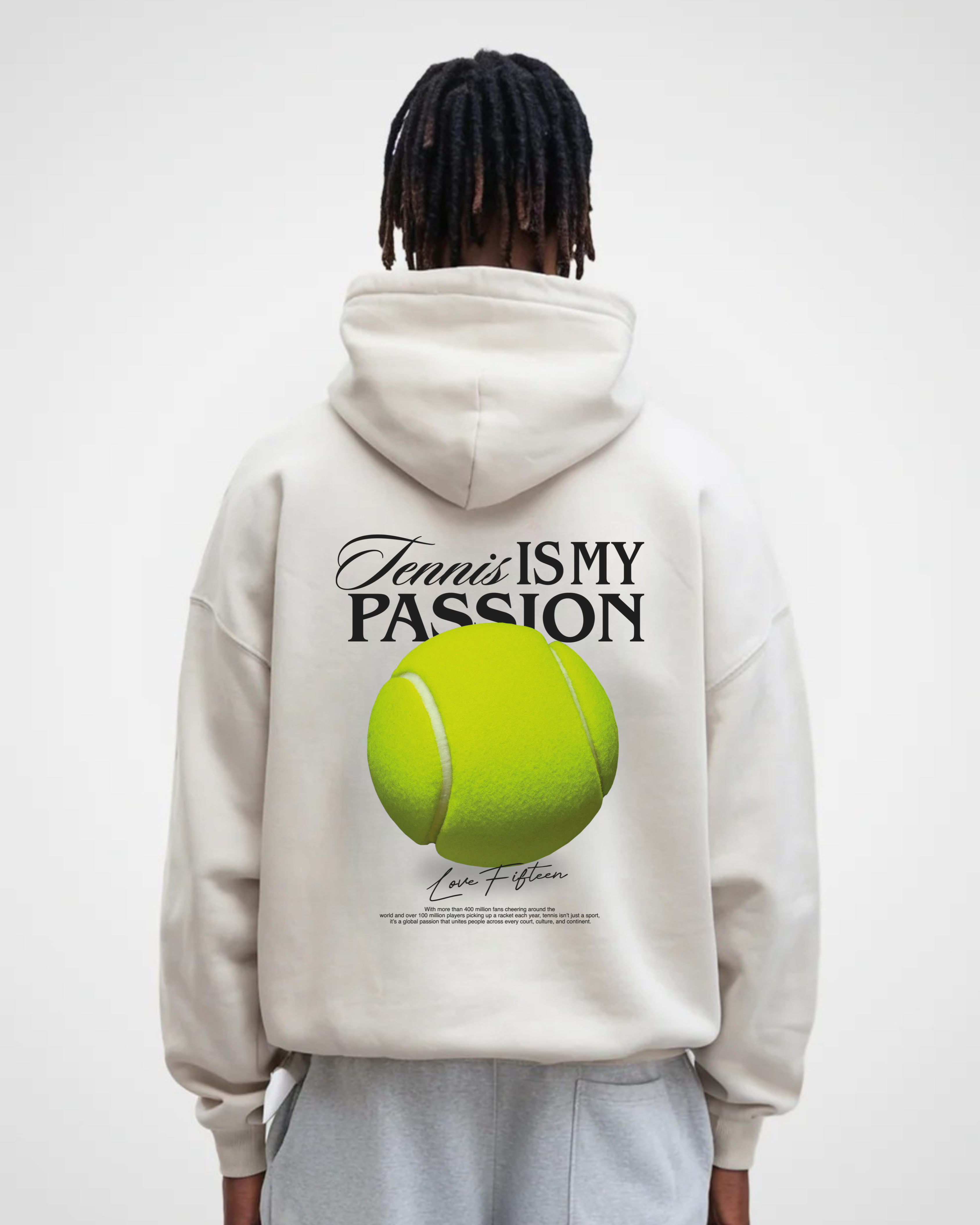 Tennis is my Passion Merch Oversized Hoodie