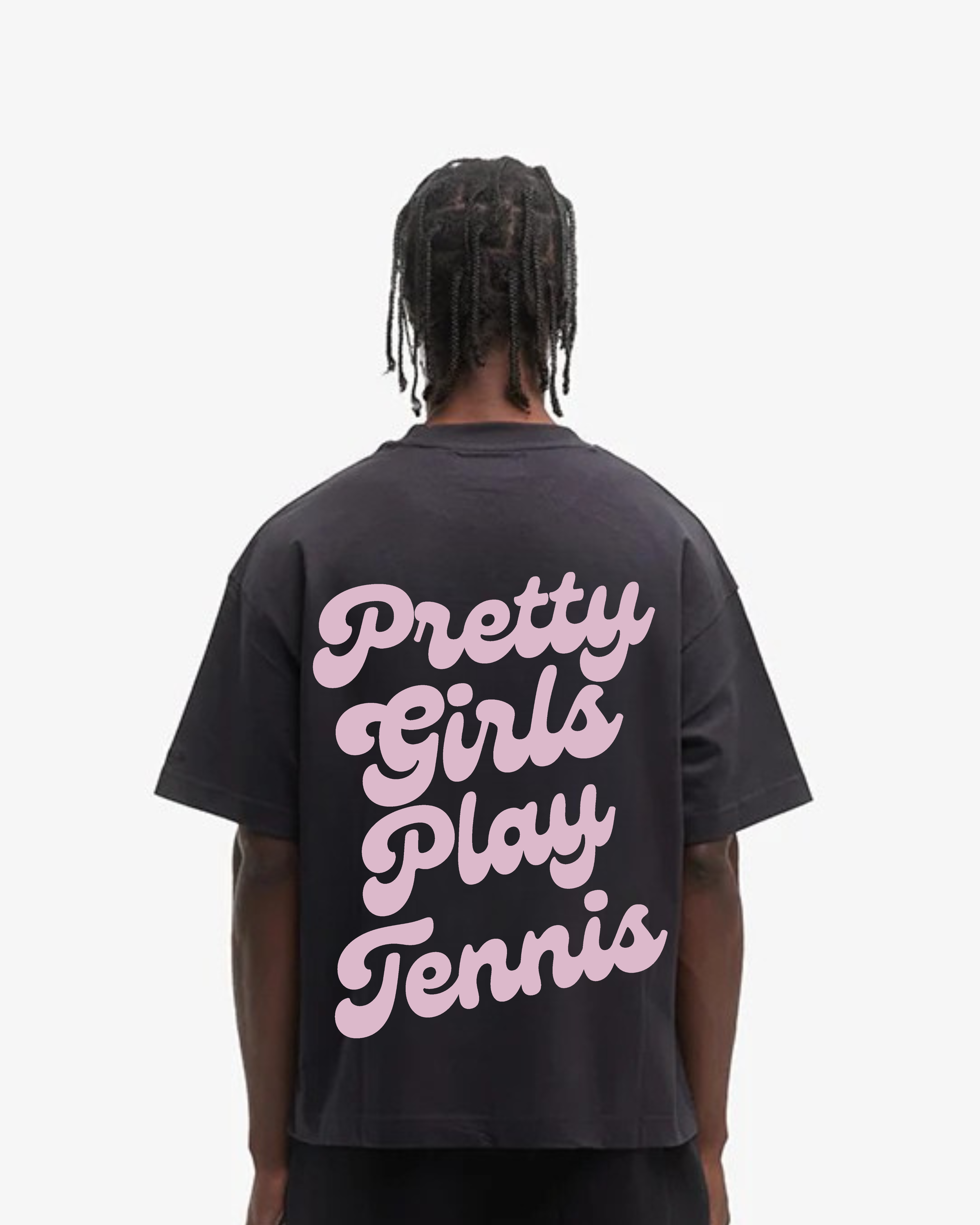 Pretty Girls Play Tennis Merch Oversized Shirt