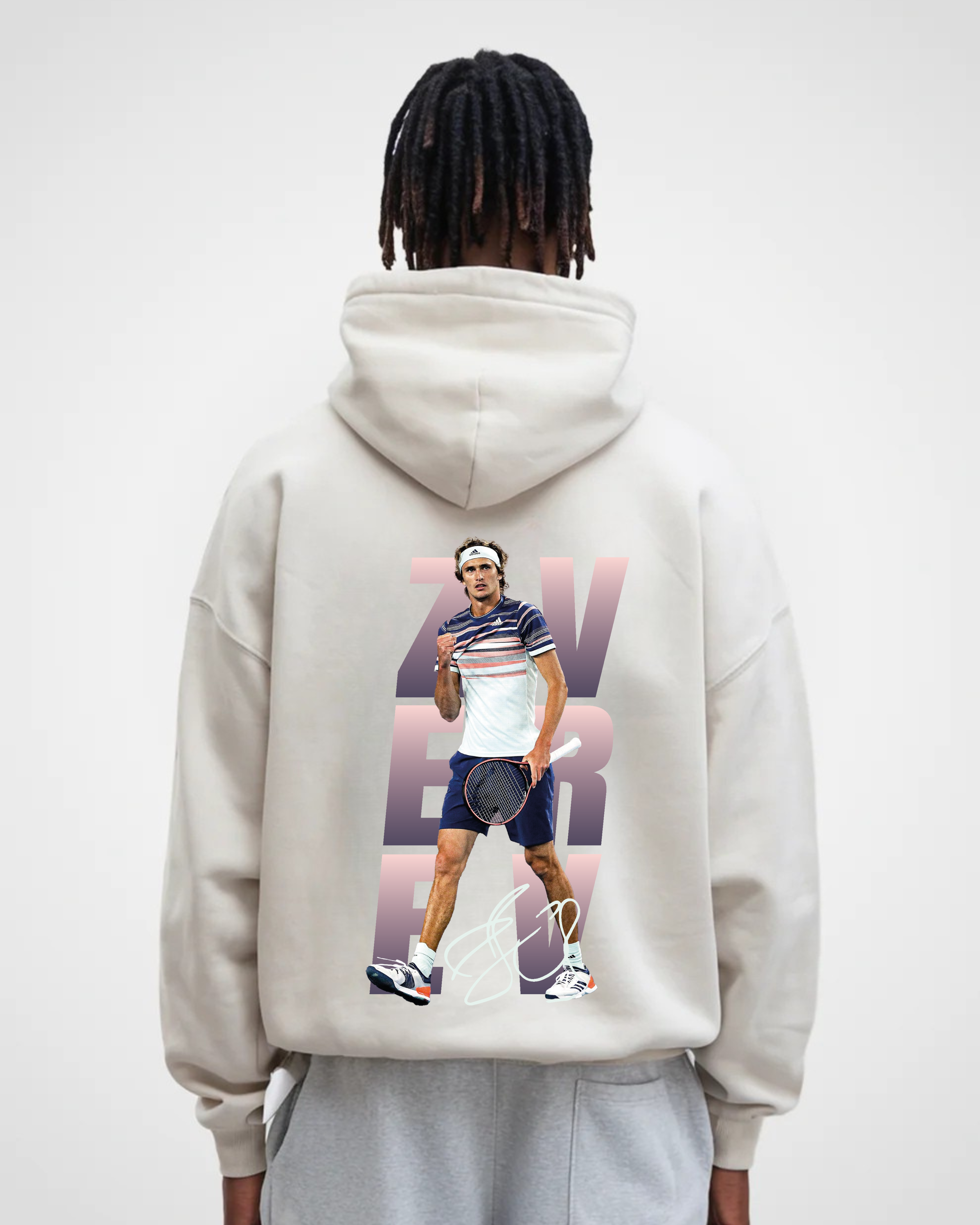 Alexander Zverev Merch Oversized Hoodie