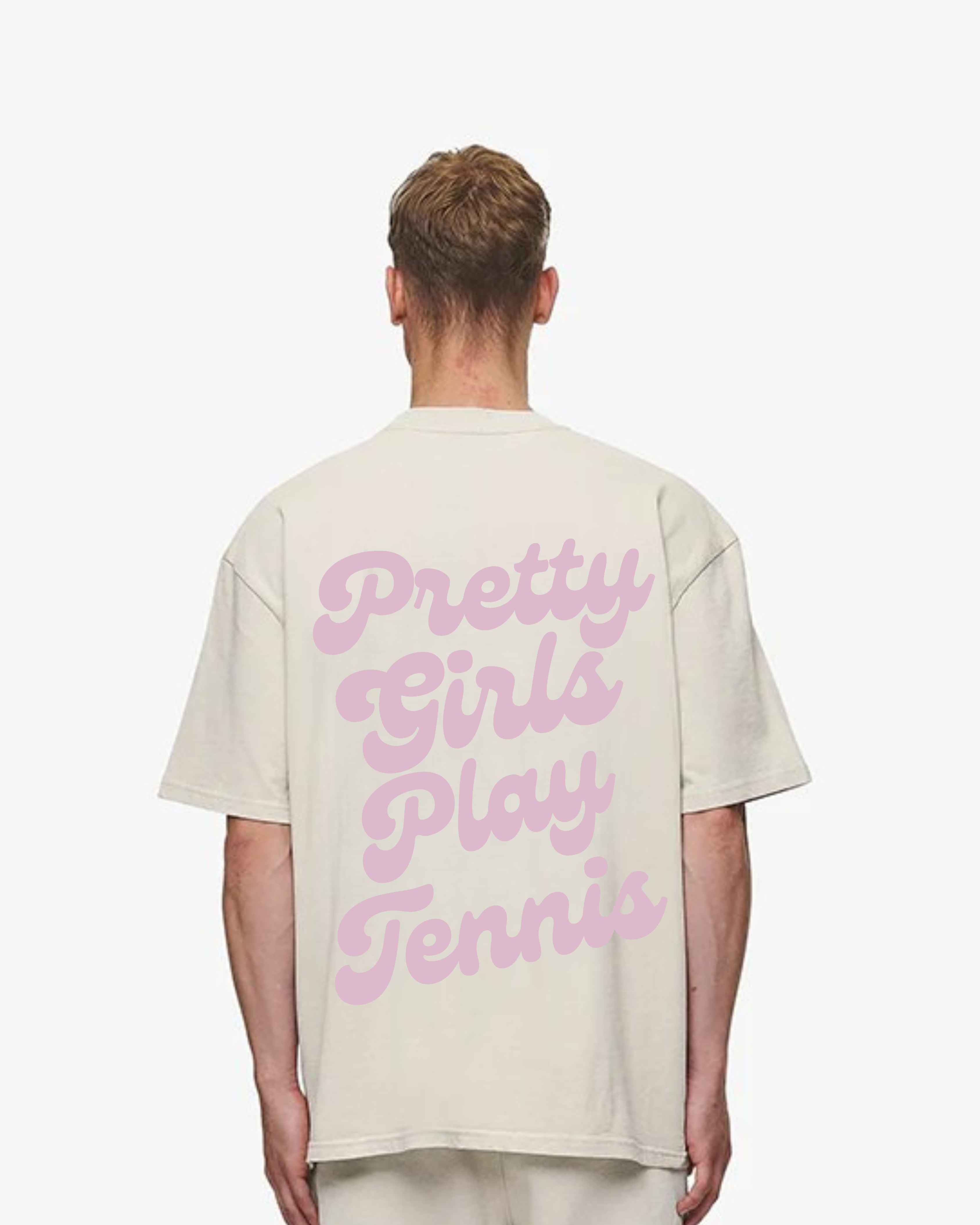 Pretty Girls Play Tennis Merch Oversized Shirt