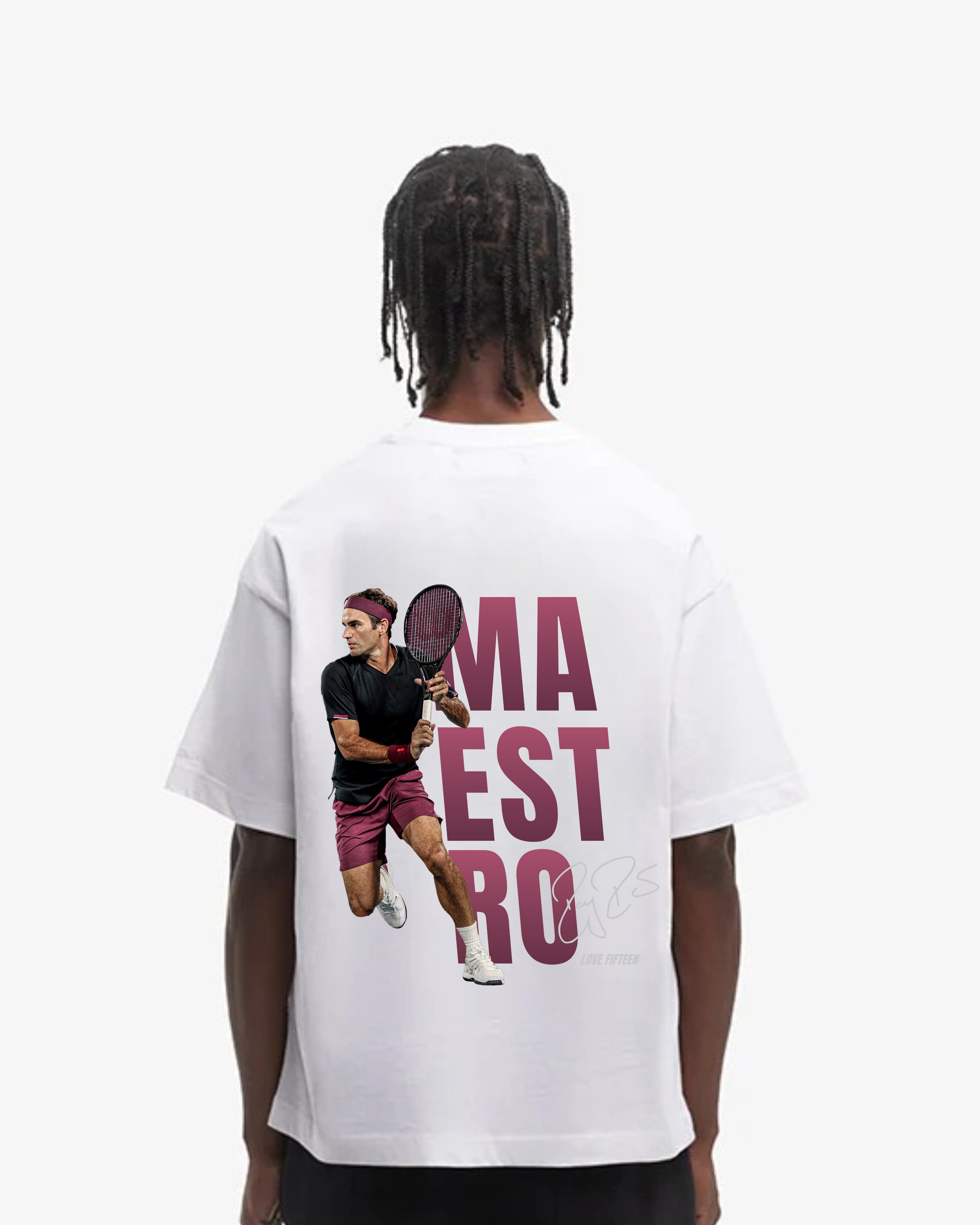Roger Federer MAESTRO Merch Oversized Shirt
