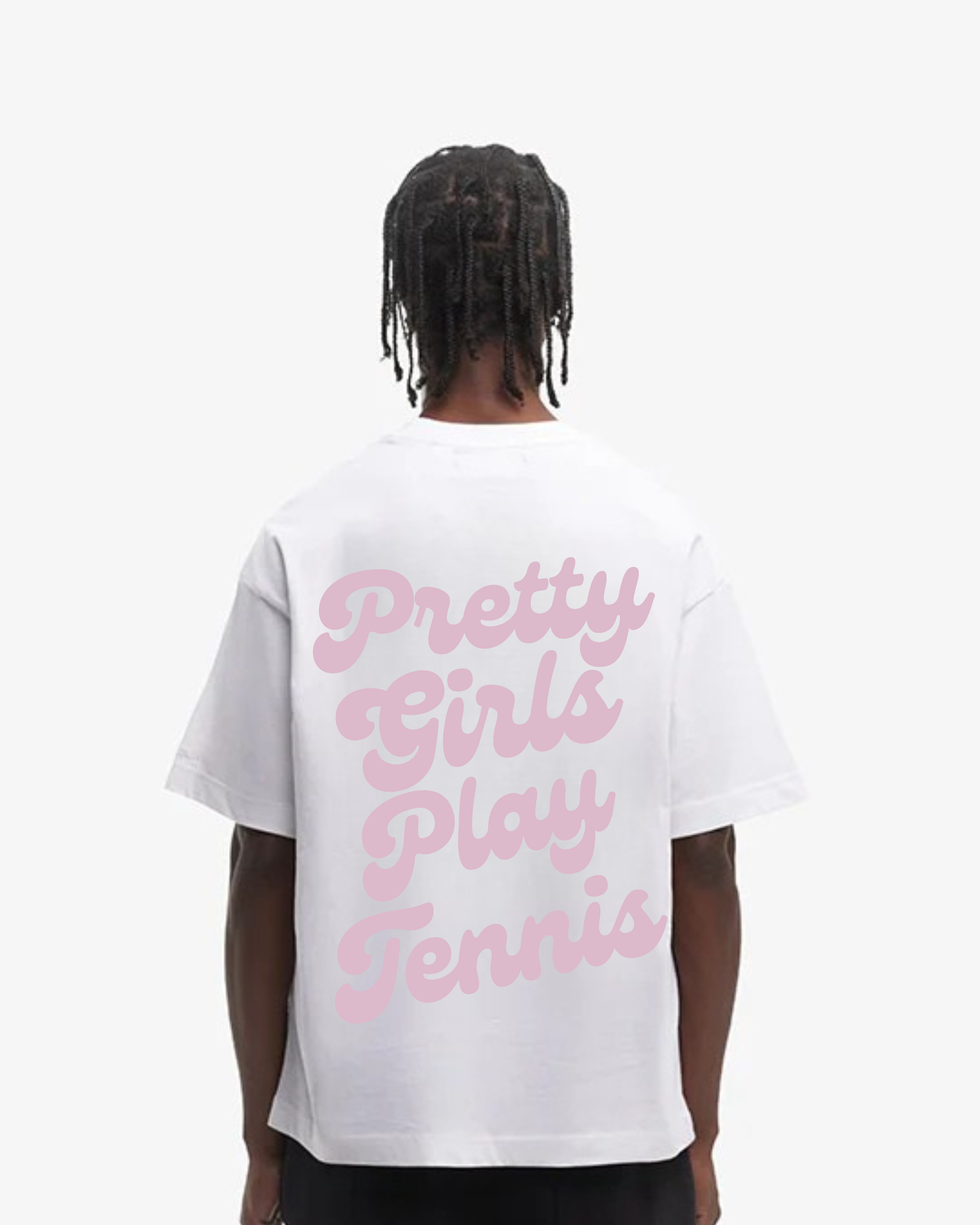 Pretty Girls Play Tennis Merch Oversized Shirt