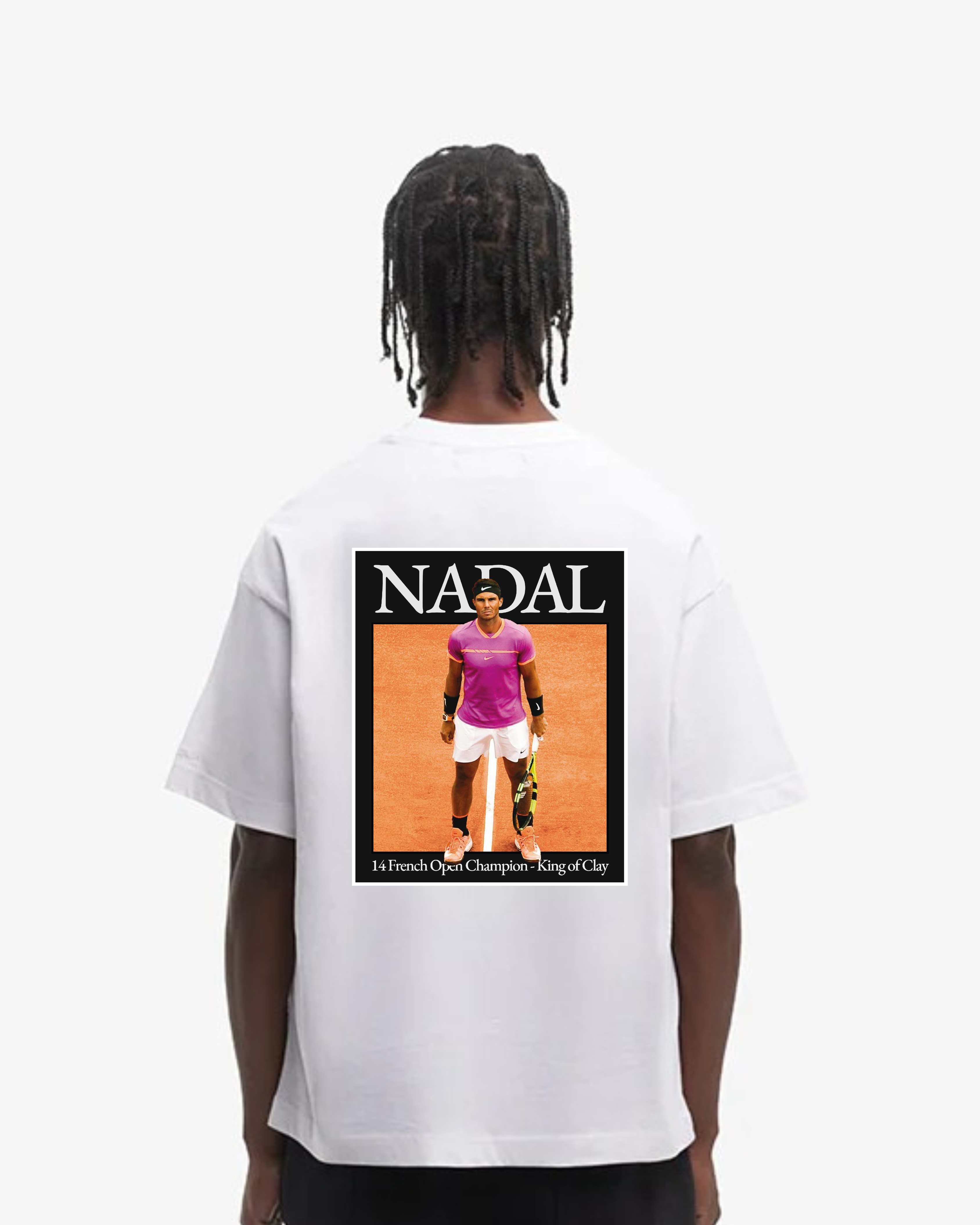 Rafael Nadal King of Clay Merch Oversized Shirt