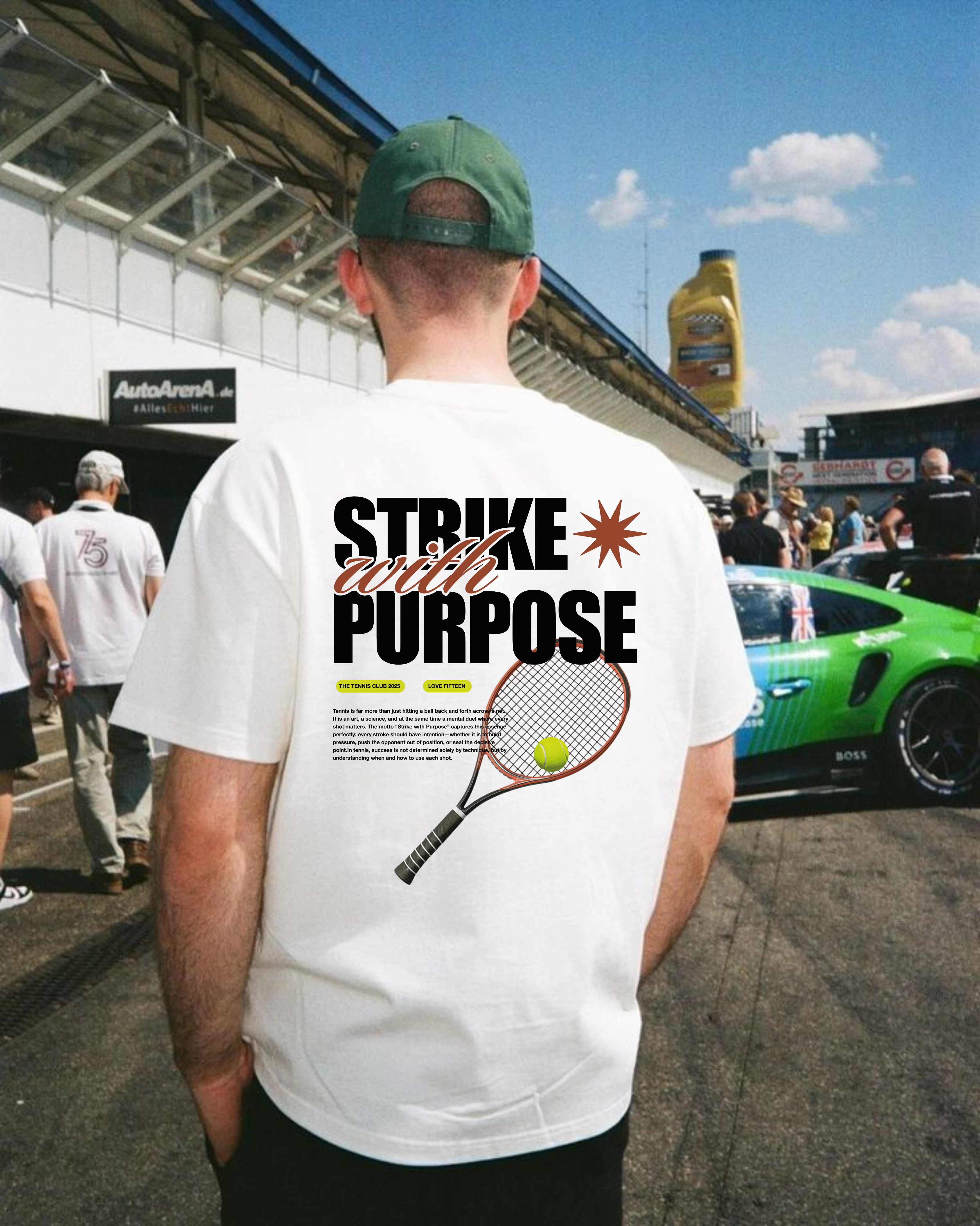 Strike with Purpose Merch Oversized Shirt