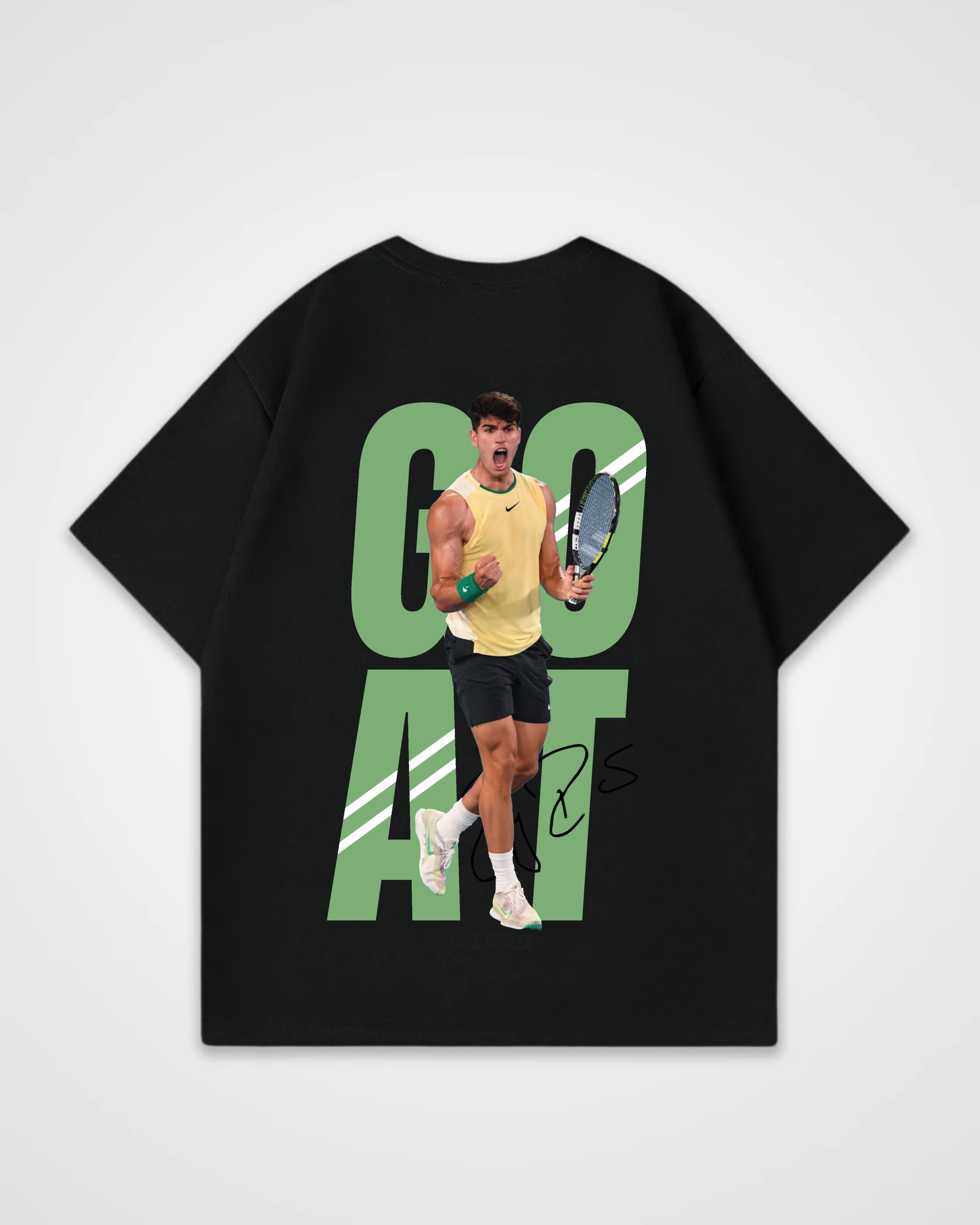 Carlos Alcaraz GOAT Merch Oversized Shirt