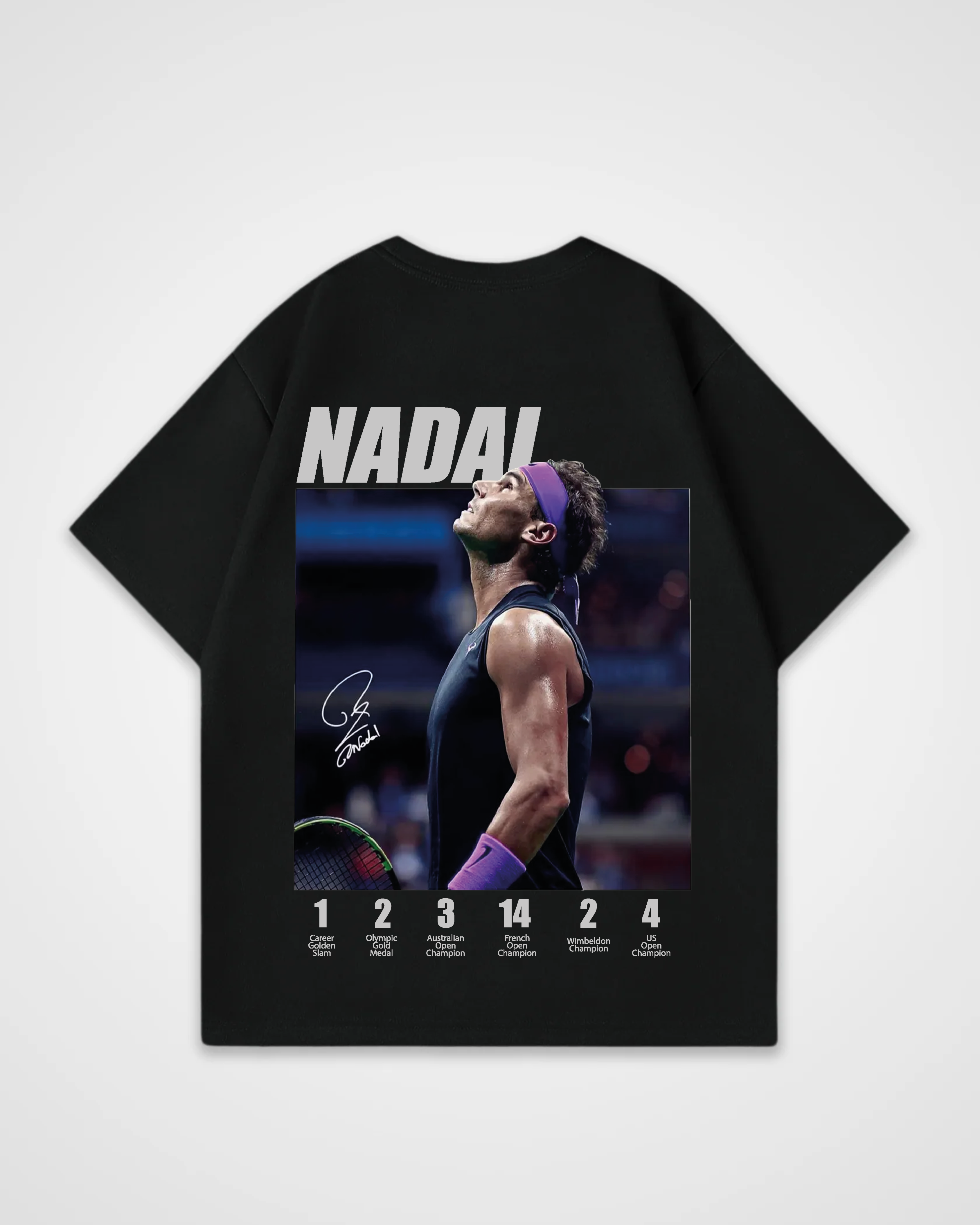 Rafael Nadal Peak Merch Oversized Shirt