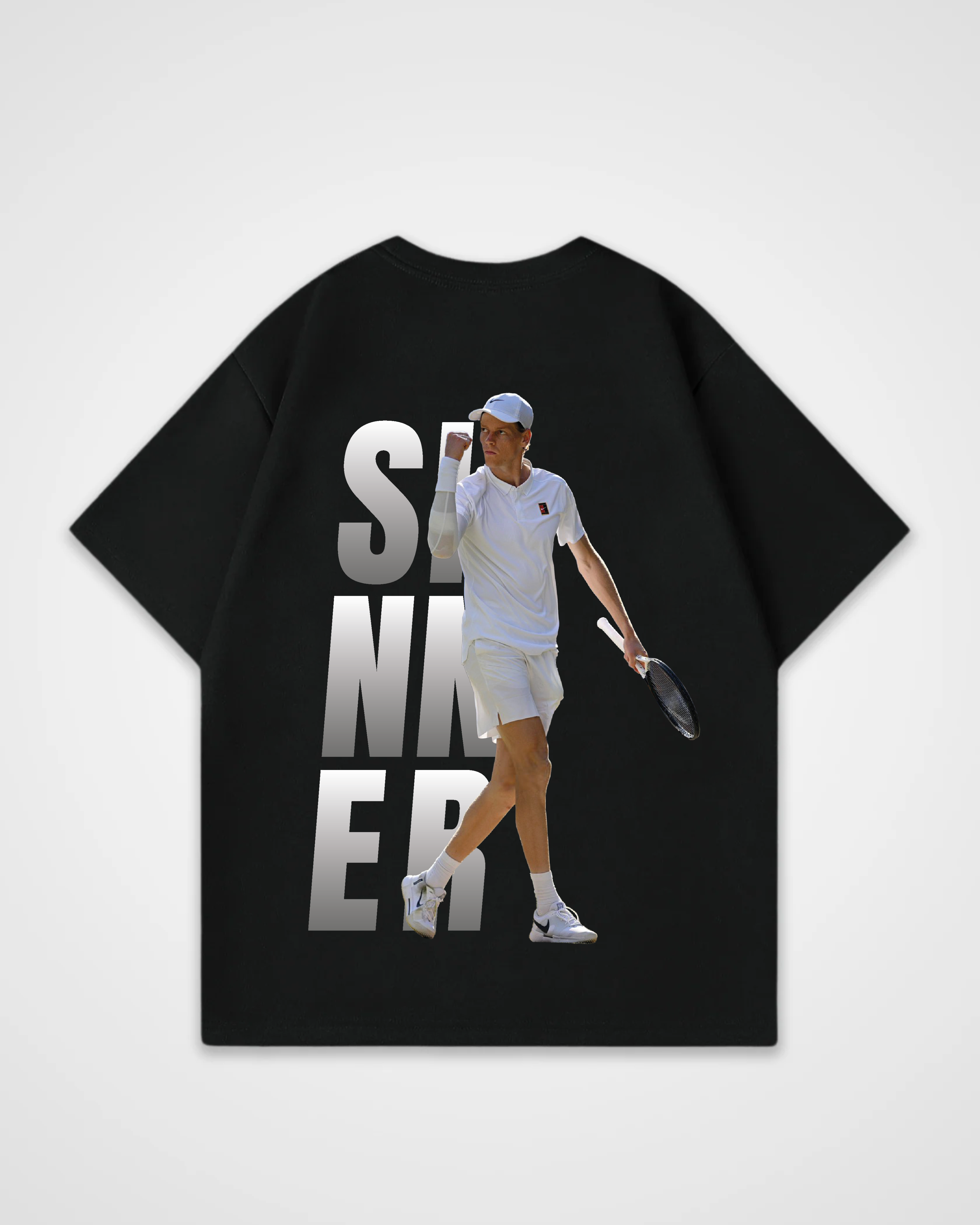 Jannik Sinner Merch Oversized Shirt