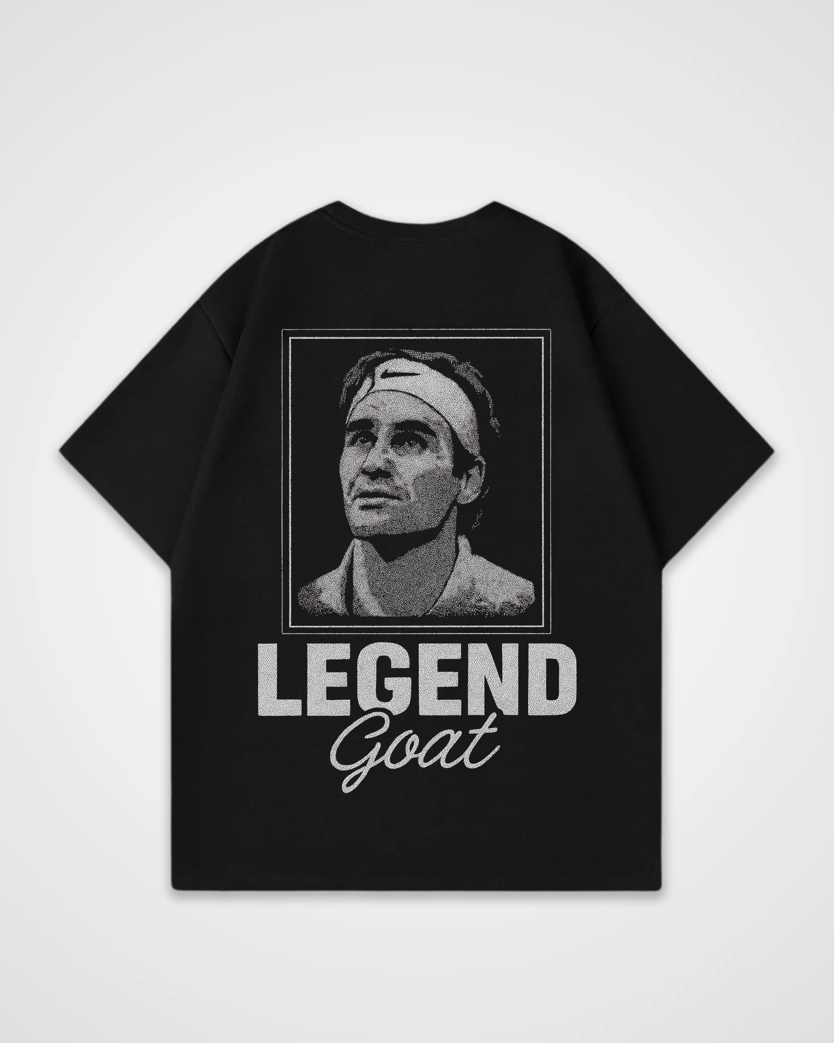 Roger Federer Legend/Goat Merch Oversized Shirt