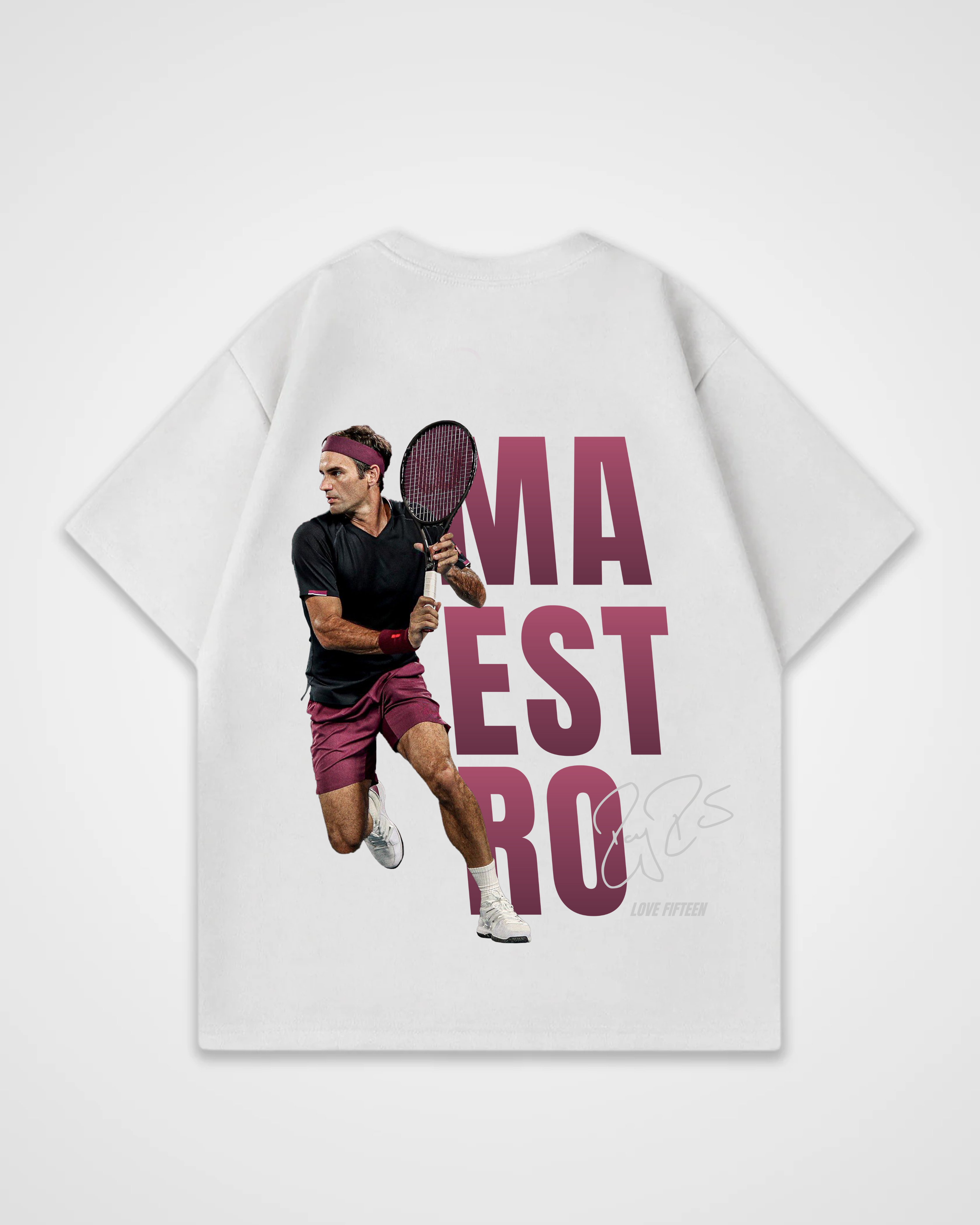 Roger Federer MAESTRO Merch Oversized Shirt