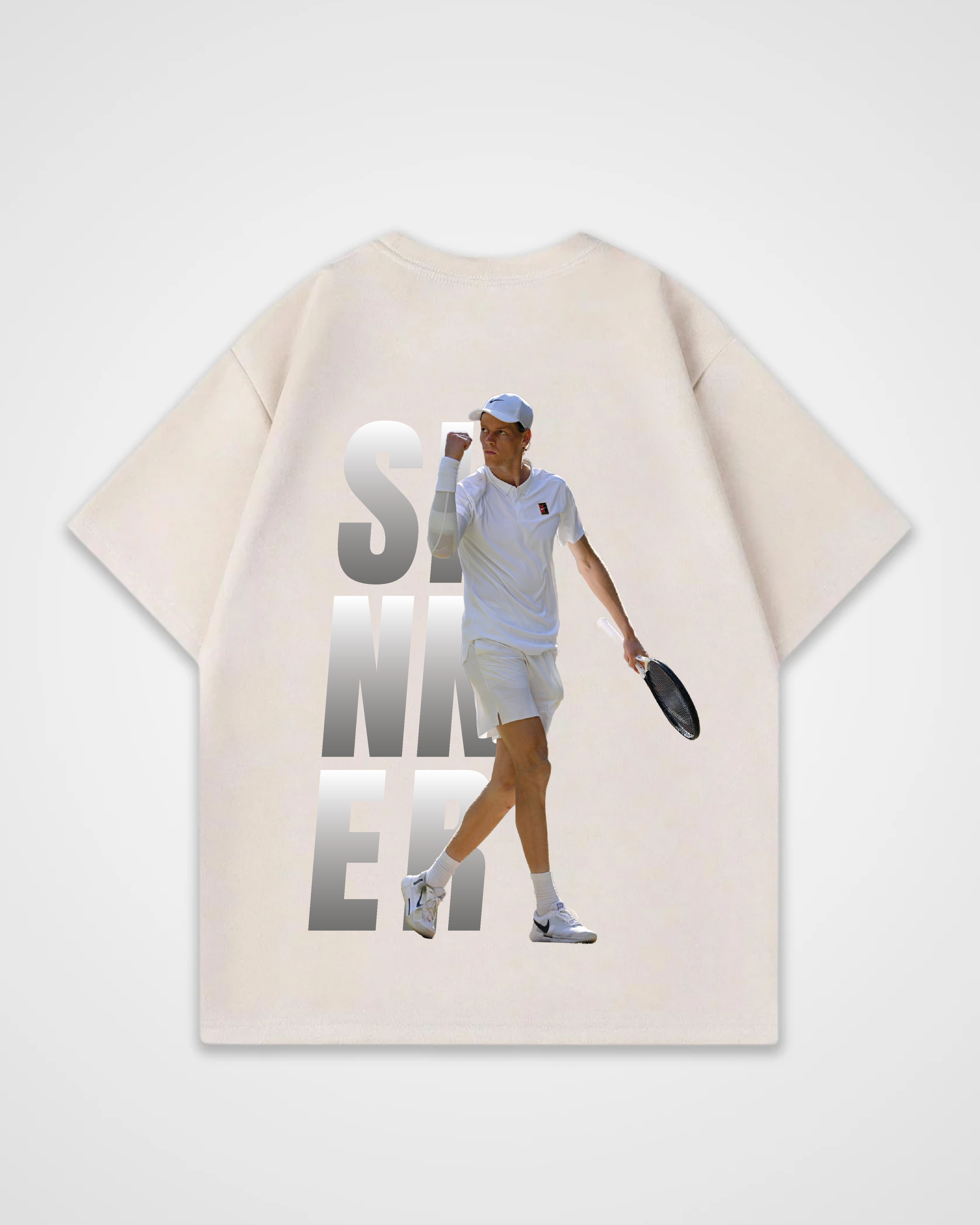 Jannik Sinner Merch Oversized Shirt