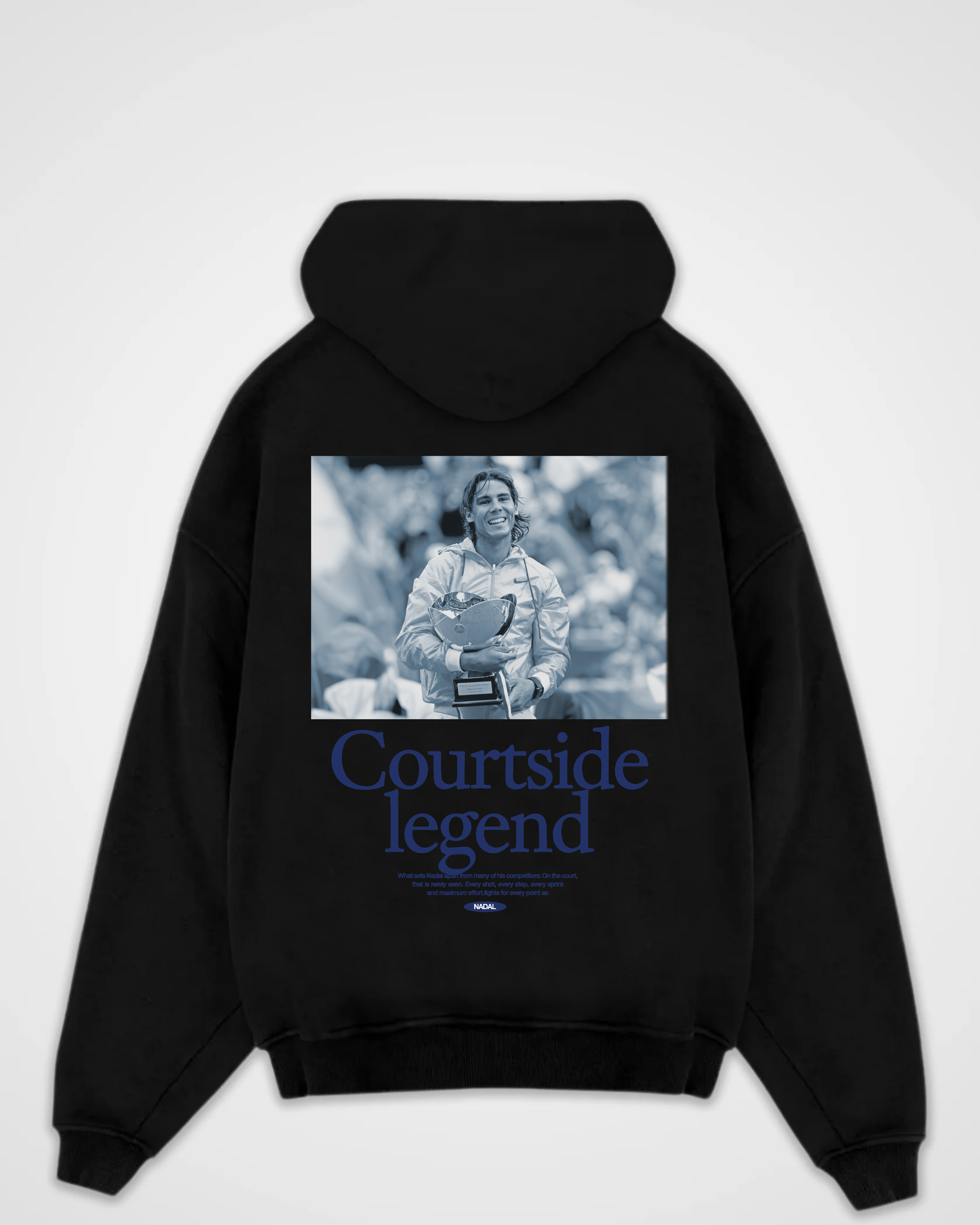 Rafael Nadal Courtside Merch Oversized Hoodie