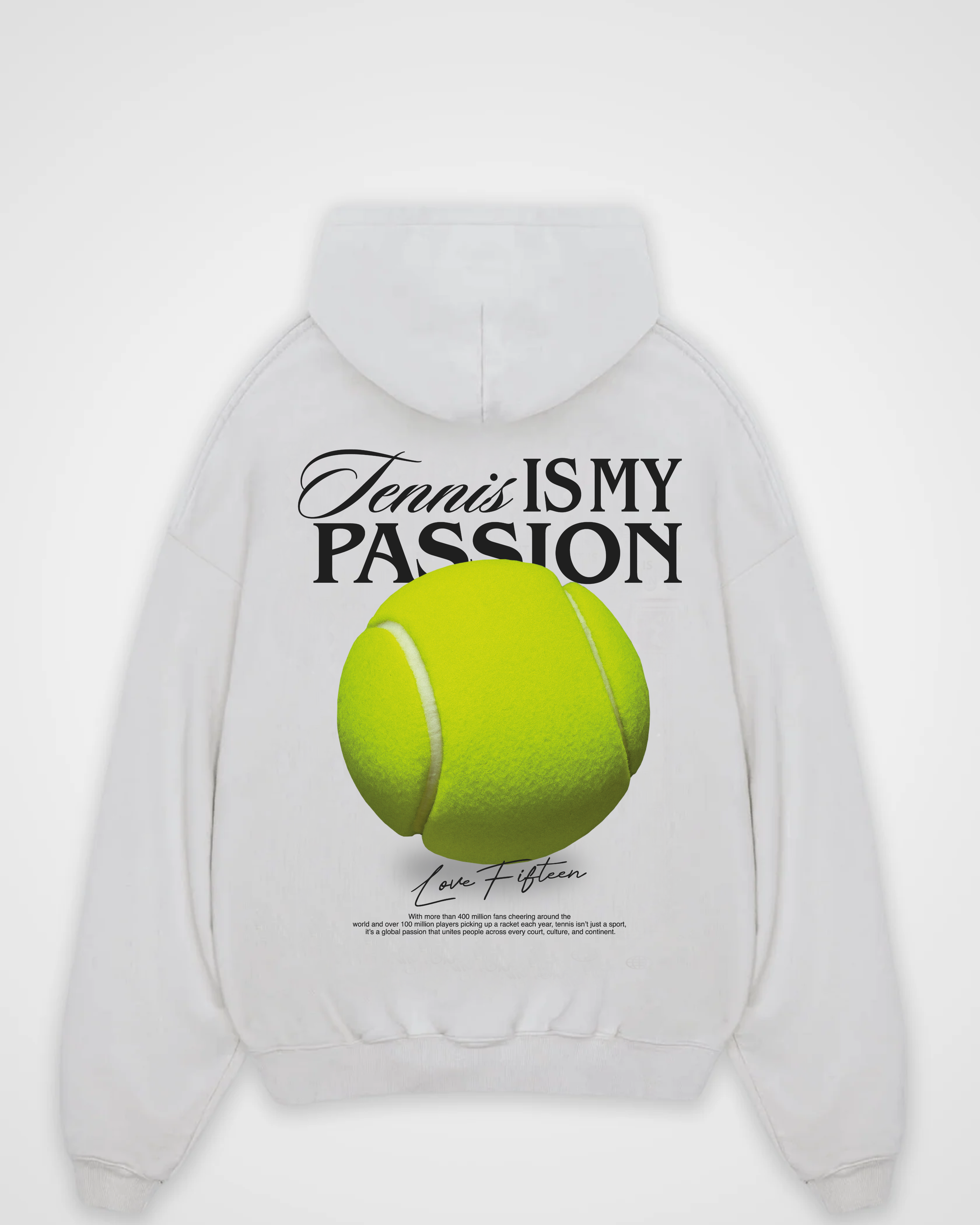Tennis is my Passion Merch Oversized Hoodie