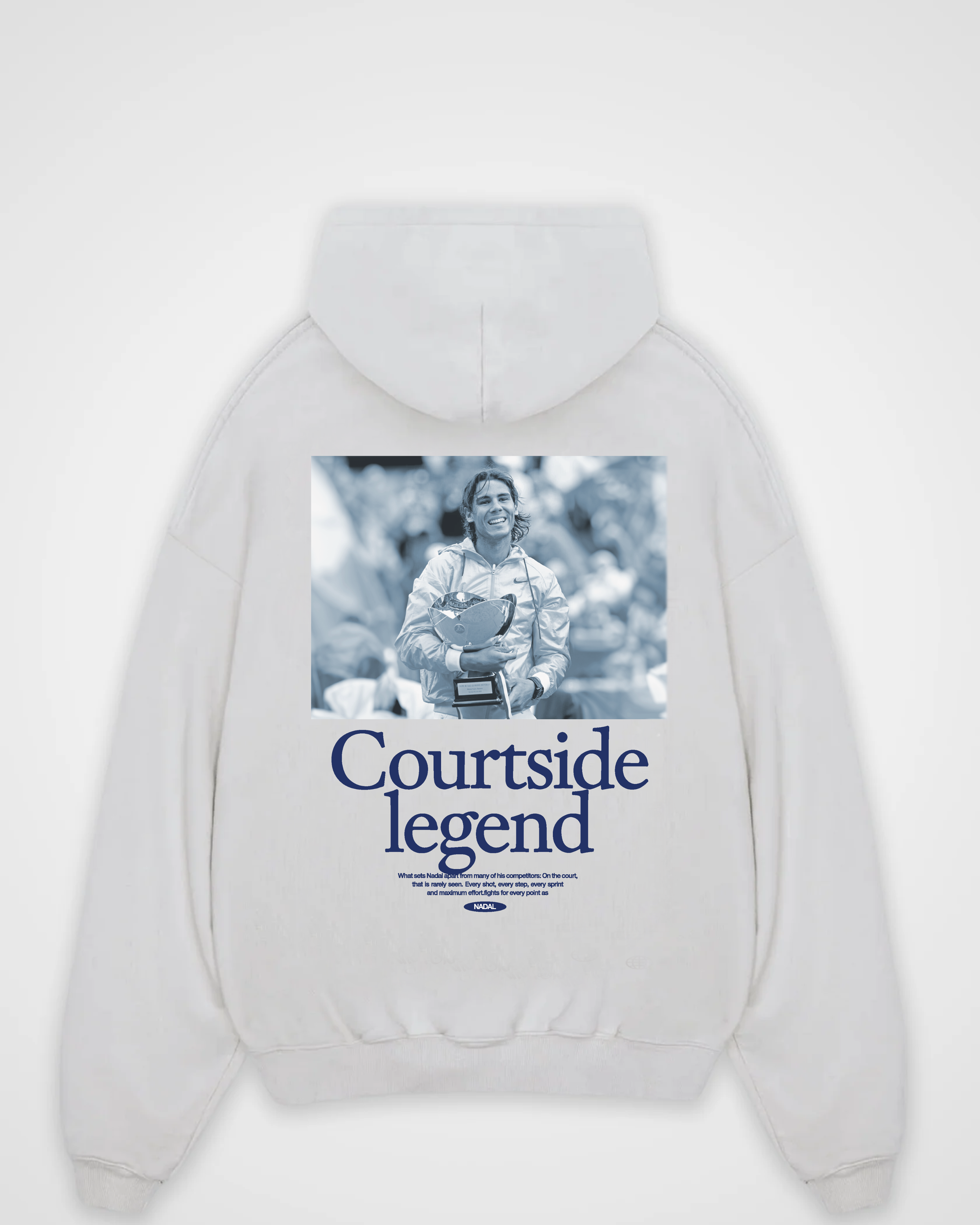 Rafael Nadal Courtside Merch Oversized Hoodie