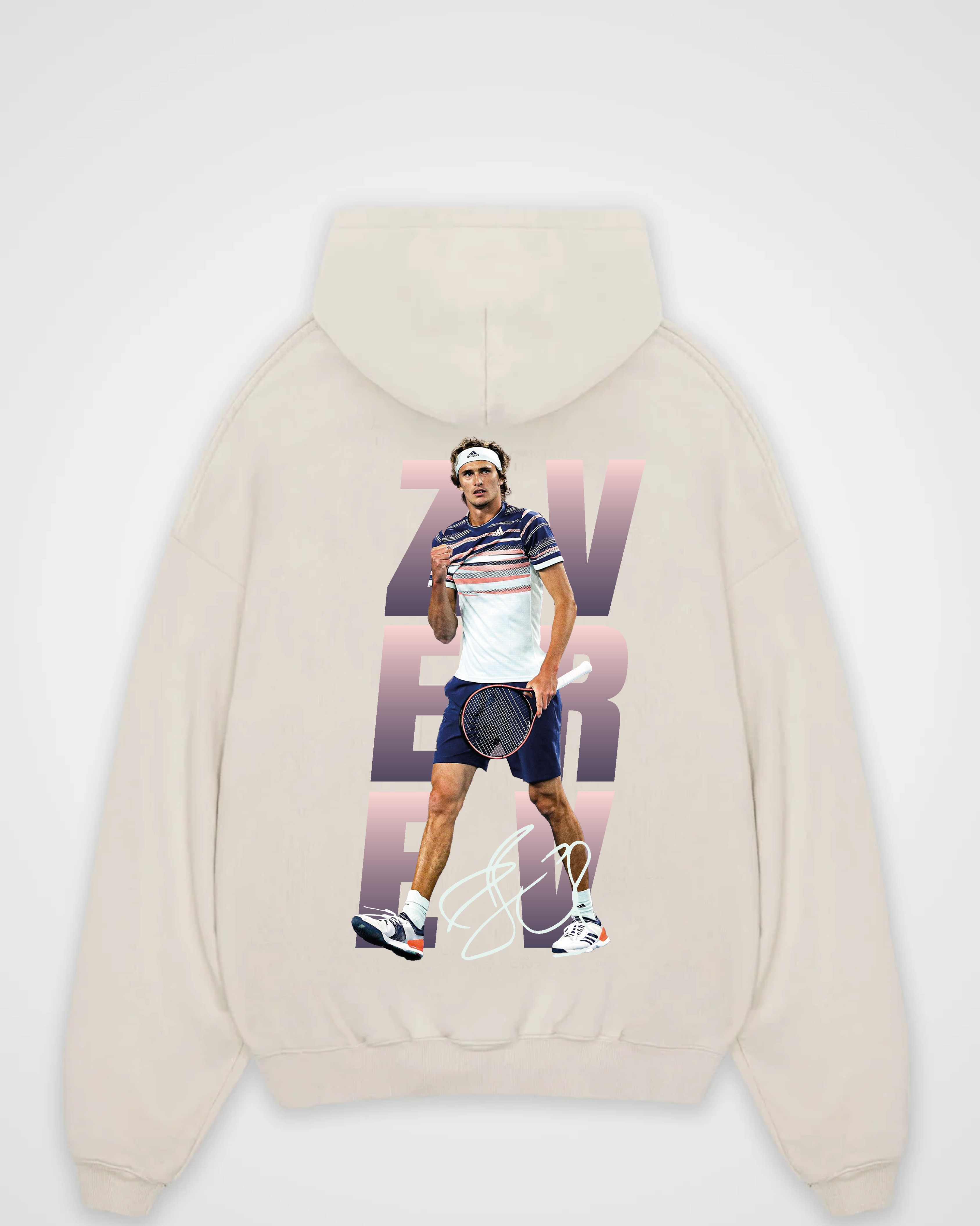 Alexander Zverev Merch Oversized Hoodie
