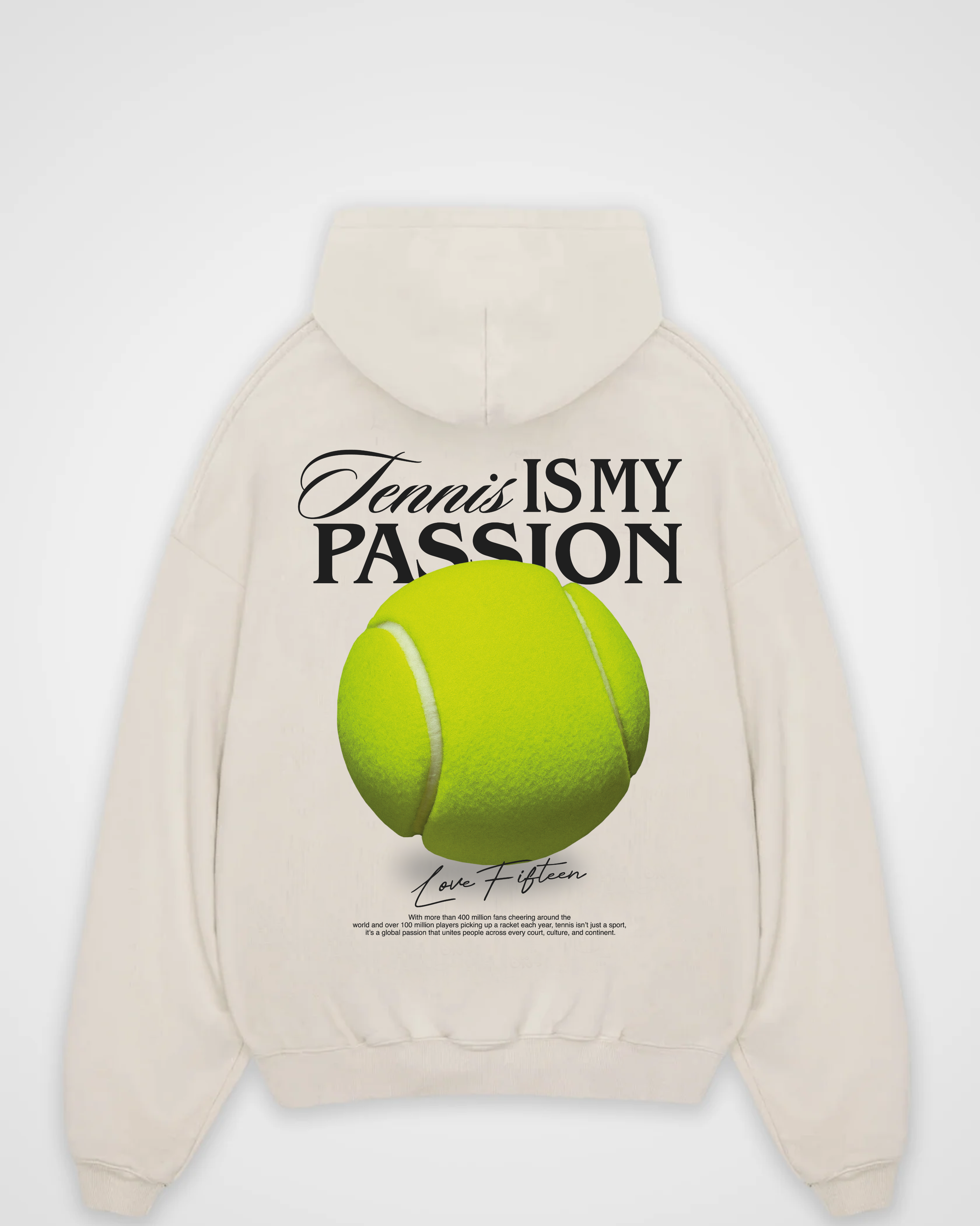 Tennis is my Passion Merch Oversized Hoodie