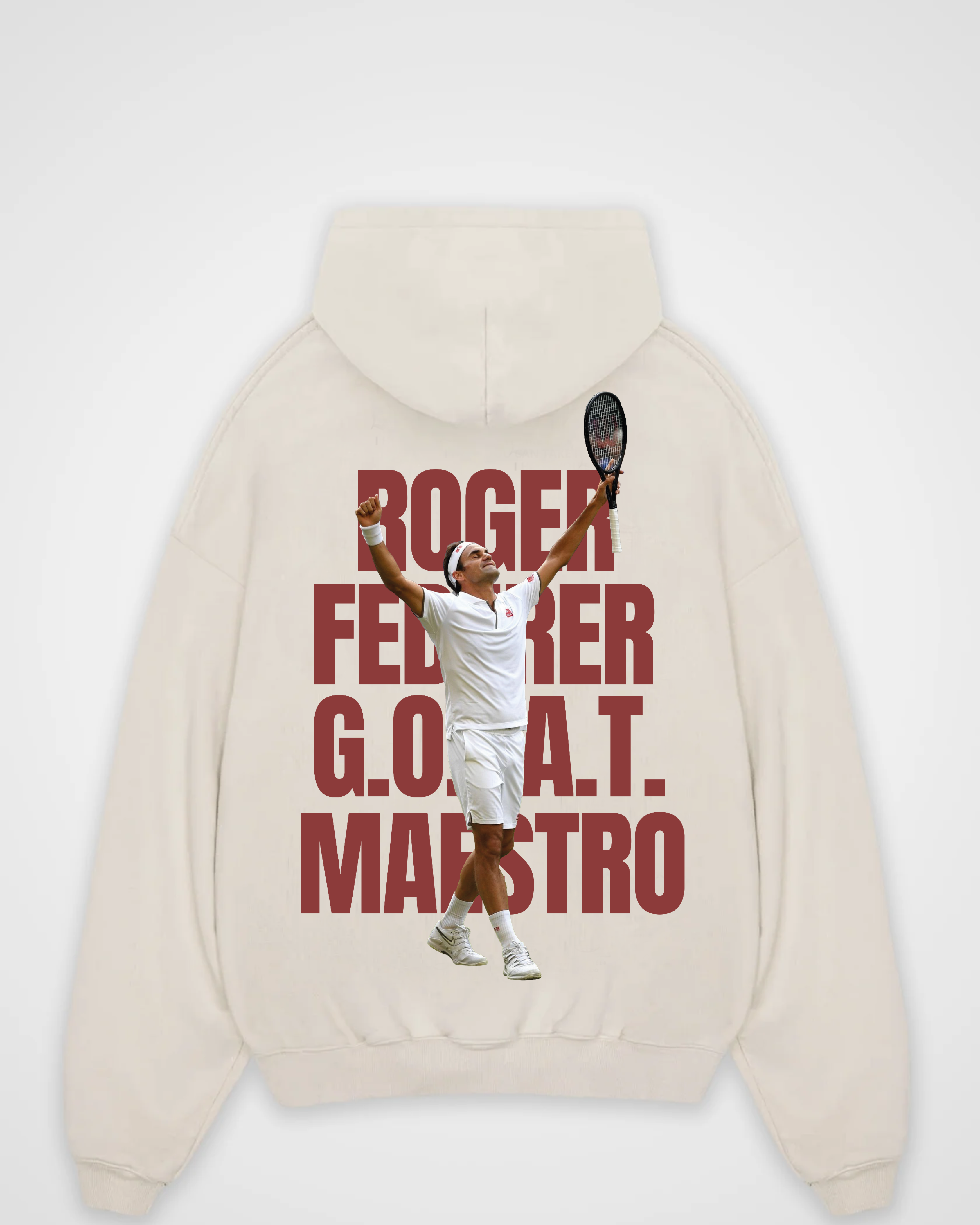Roger Federer MaestroGoat Oversized Hoodie