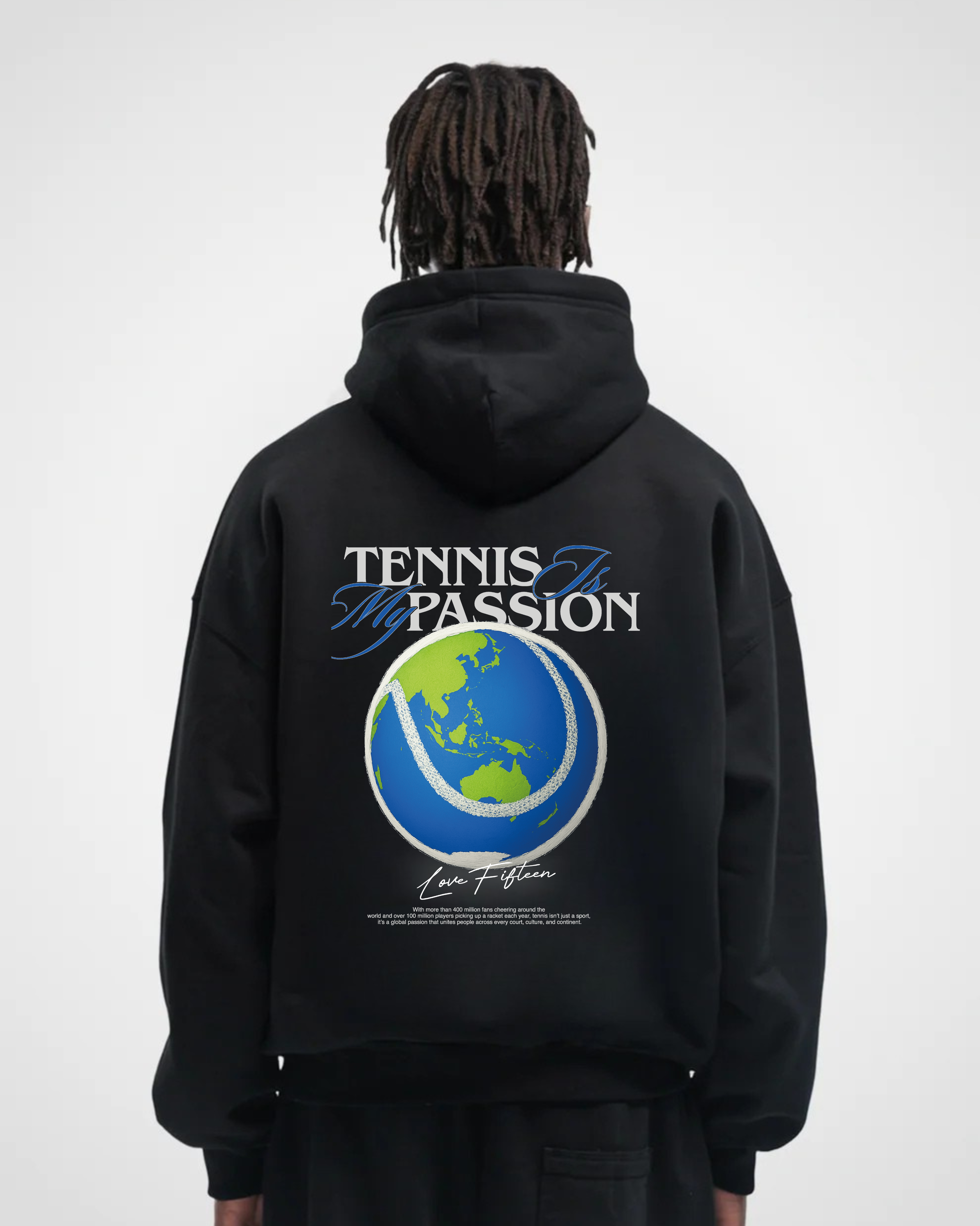 Tennis is my Passion Merch Oversized Hoodie