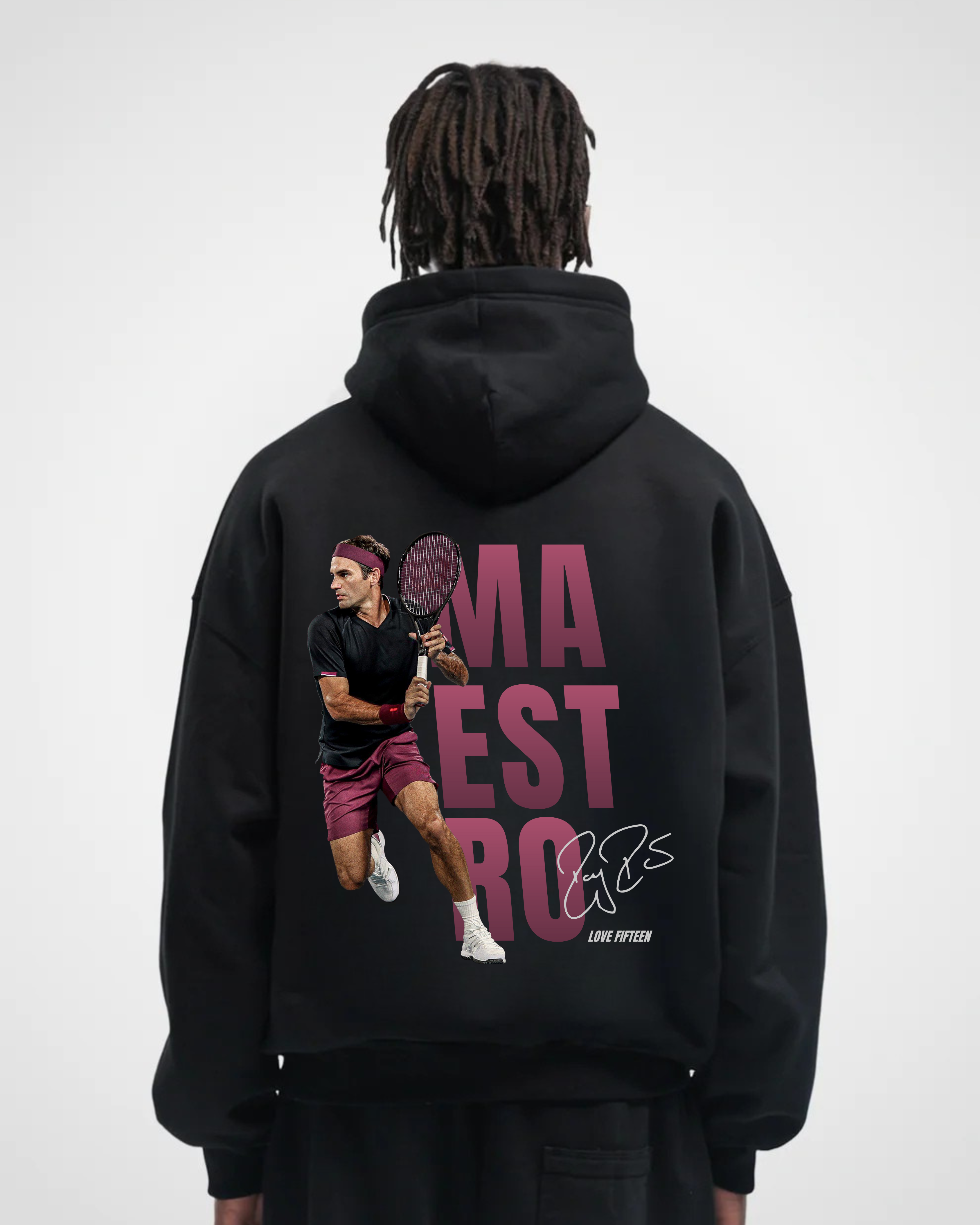 Roger Federer Maestro Oversized Hoodie