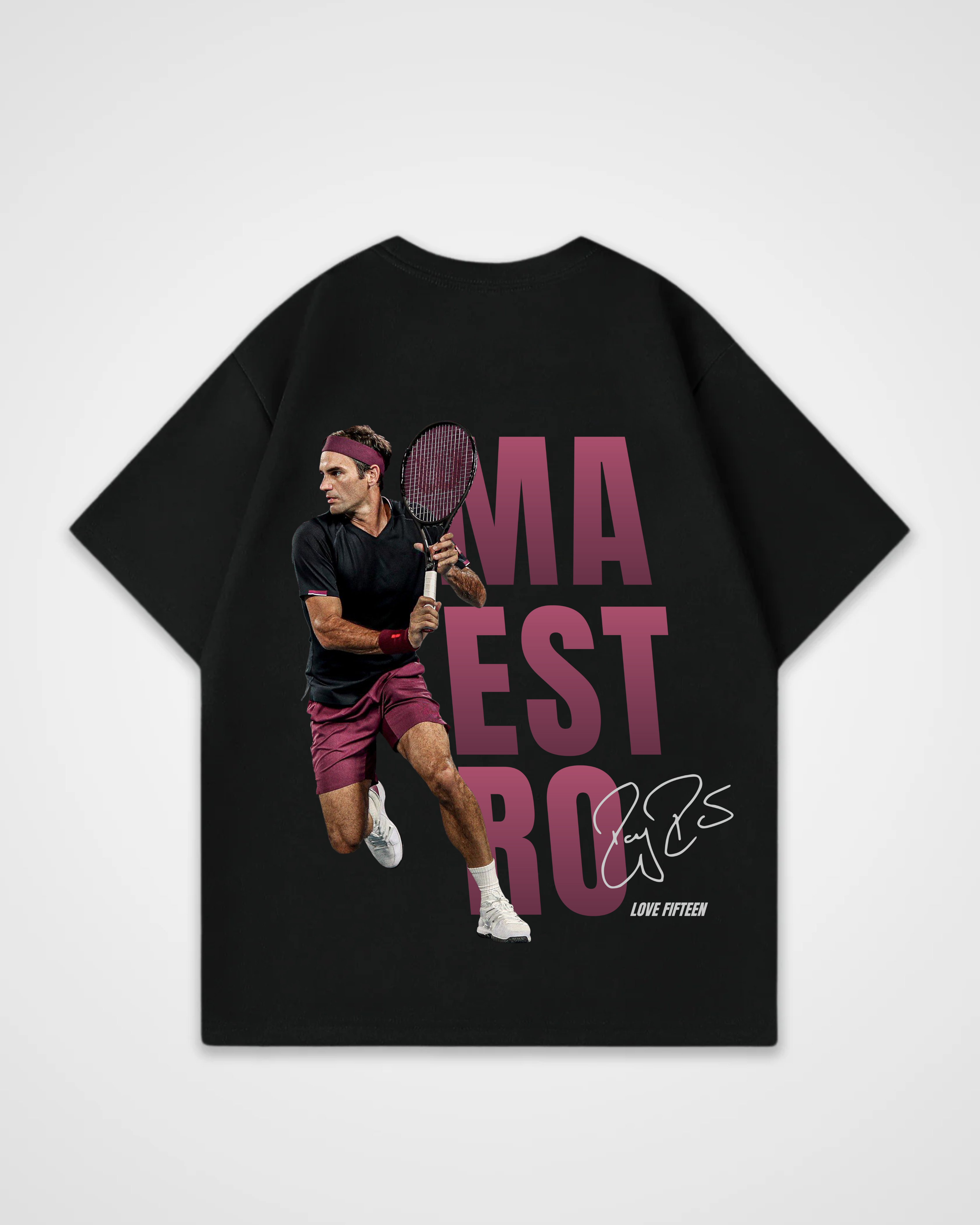 Roger Federer MAESTRO Merch Oversized Shirt
