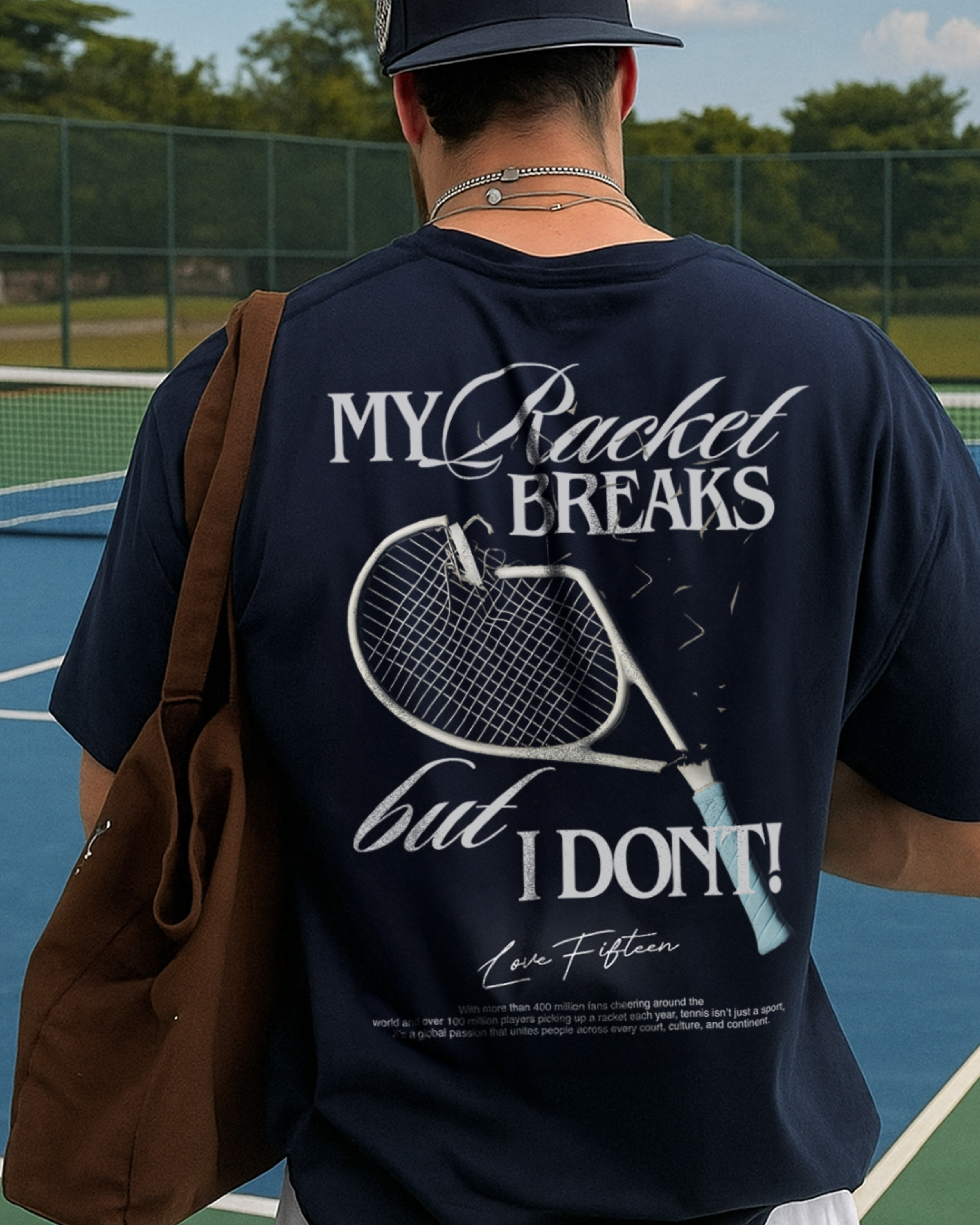 Racket Breaks Merch Oversized Shirt