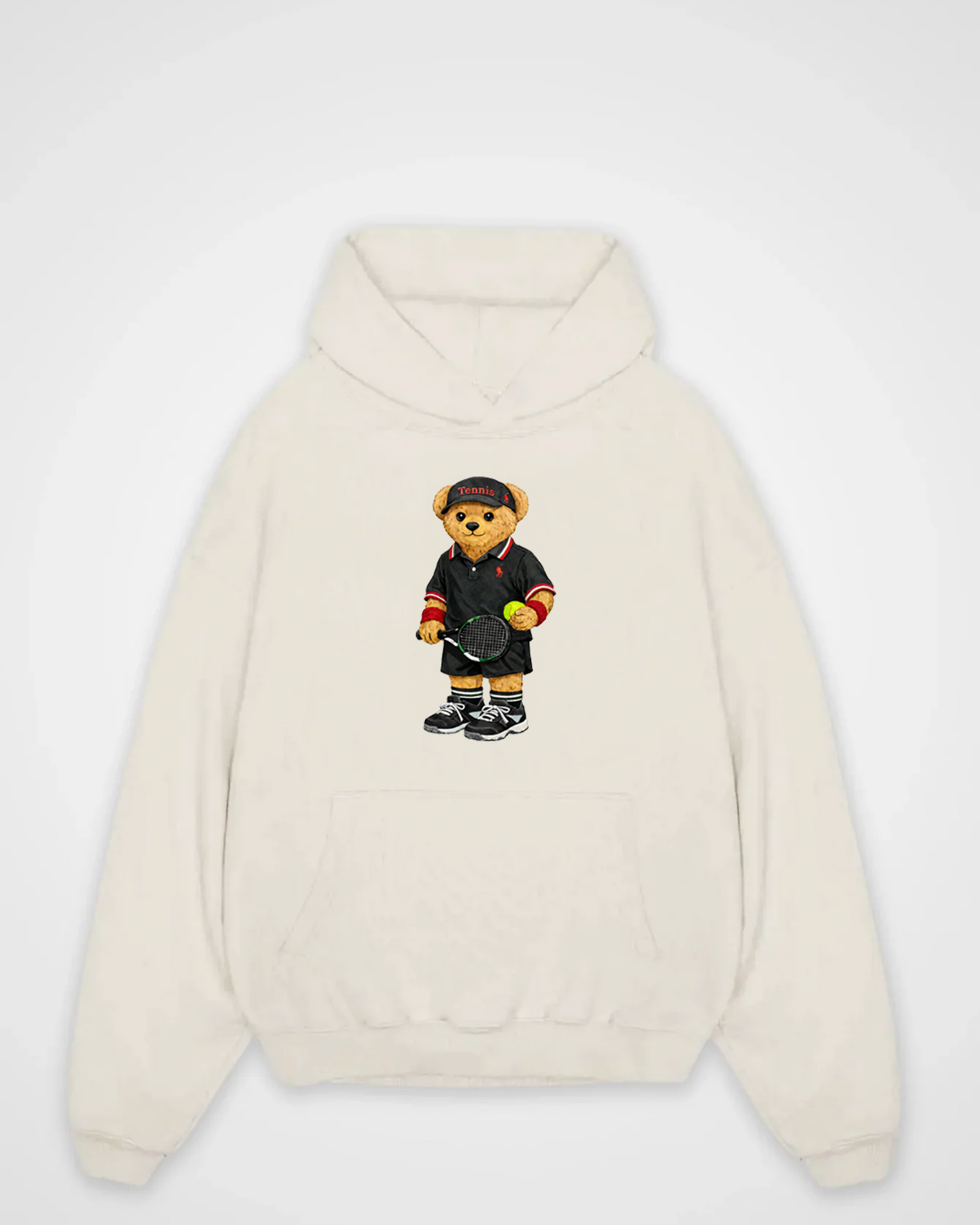 Polo Tennis Bear Slam Oversized Hoodie