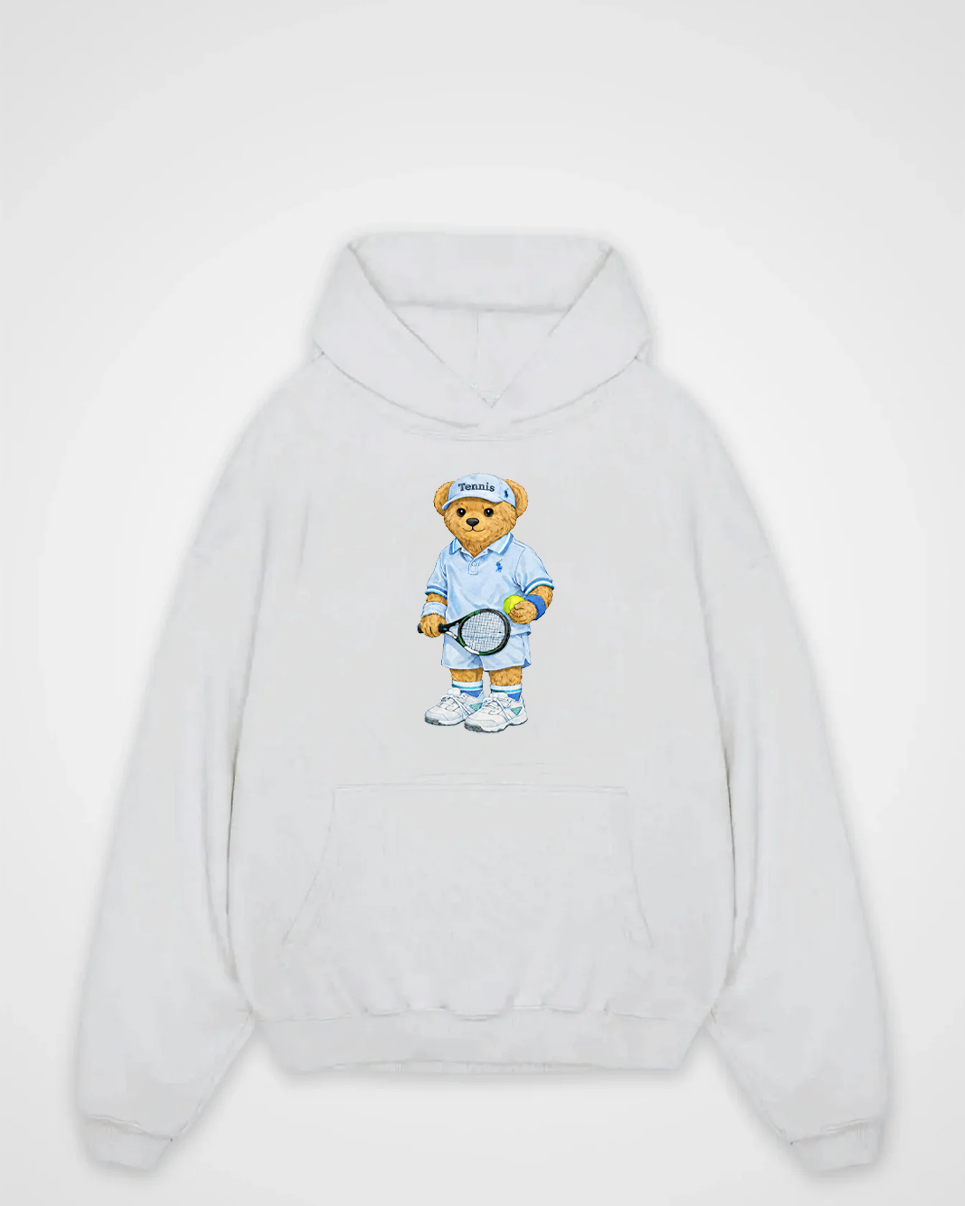 Polo Tennis Bear Slam Royal Oversized Hoodie