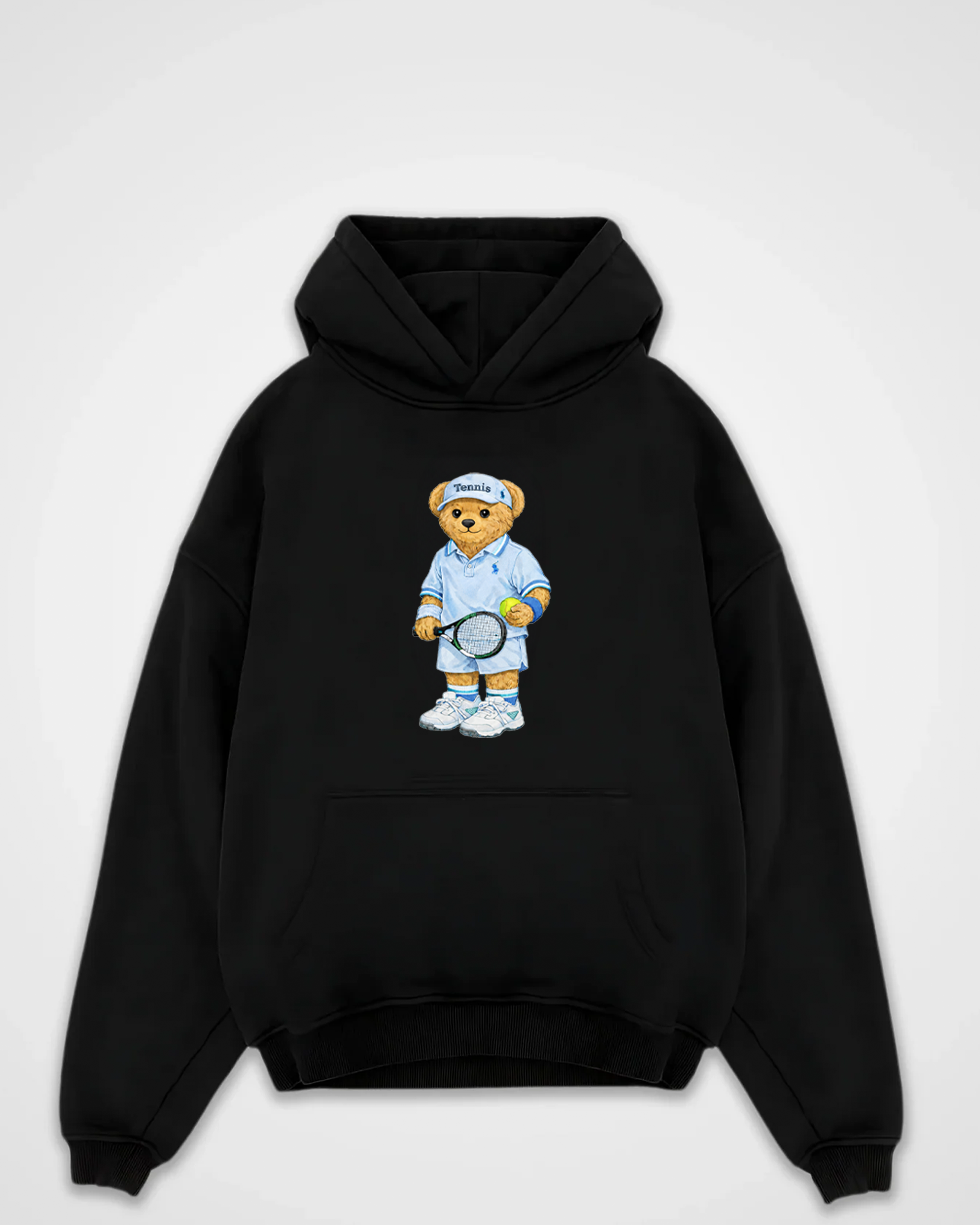 Polo Tennis Bear Slam Royal Oversized Hoodie
