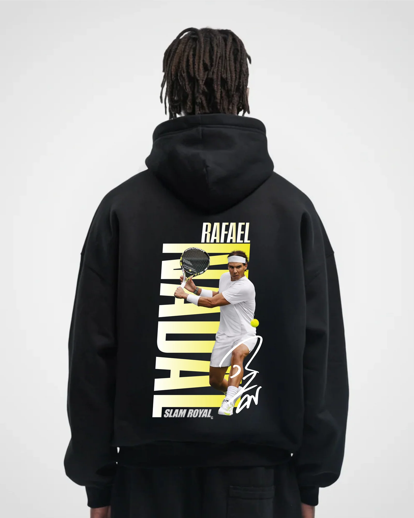 Rafael Nadal Vintage Merch Oversized Hoodie