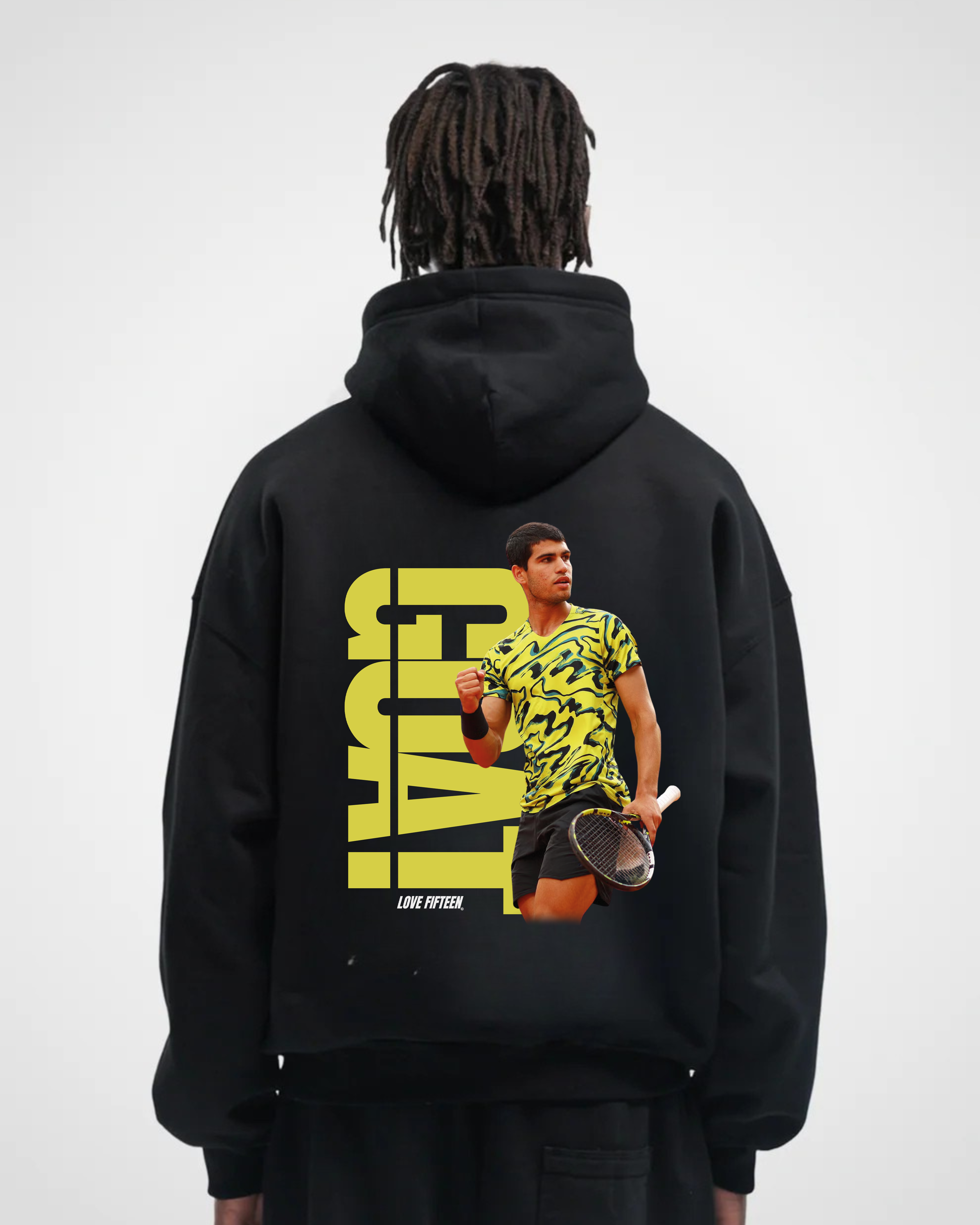 Carlos Alcaraz Goat yellow  Oversized Hoodie