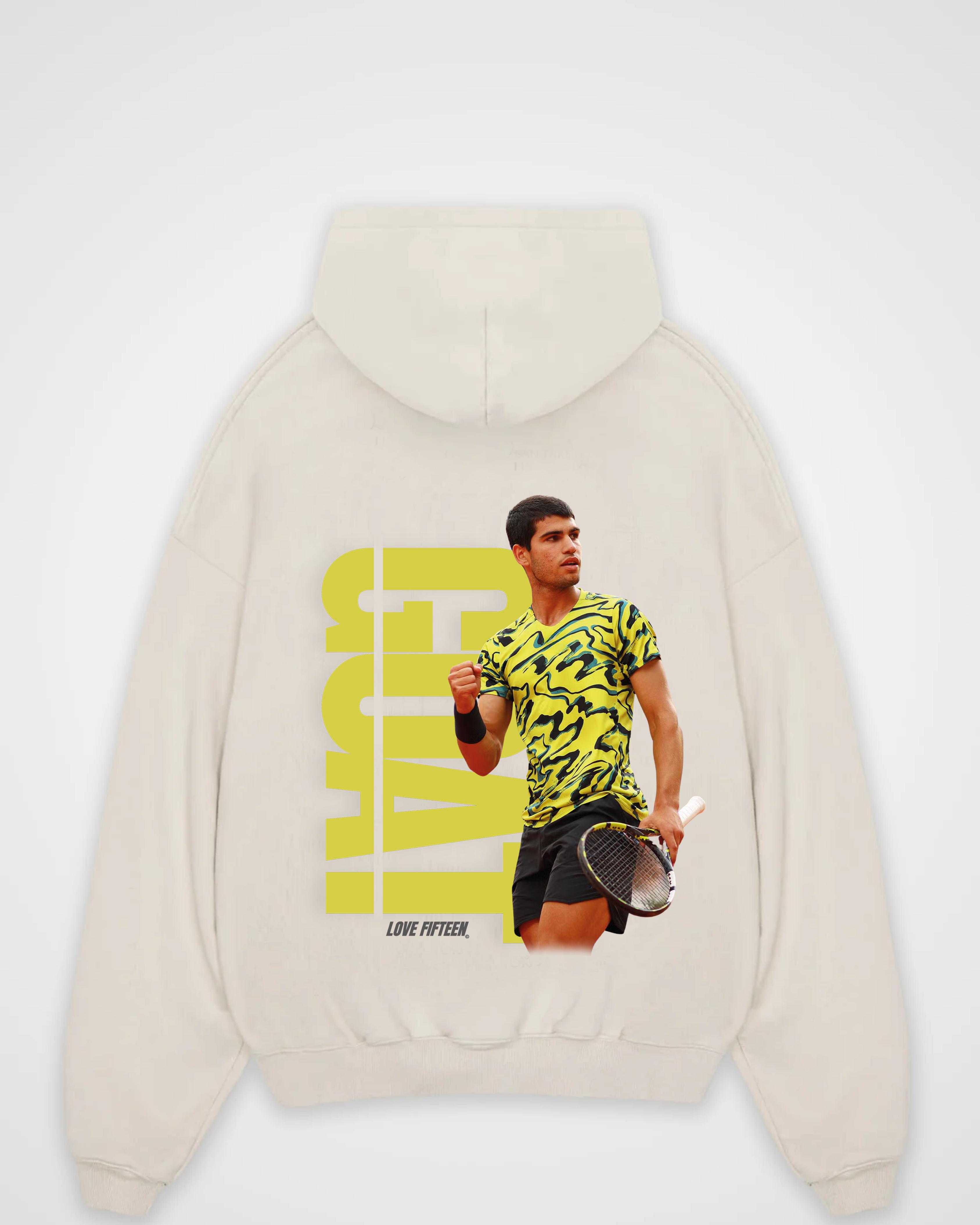 Carlos Alcaraz Goat yellow  Oversized Hoodie