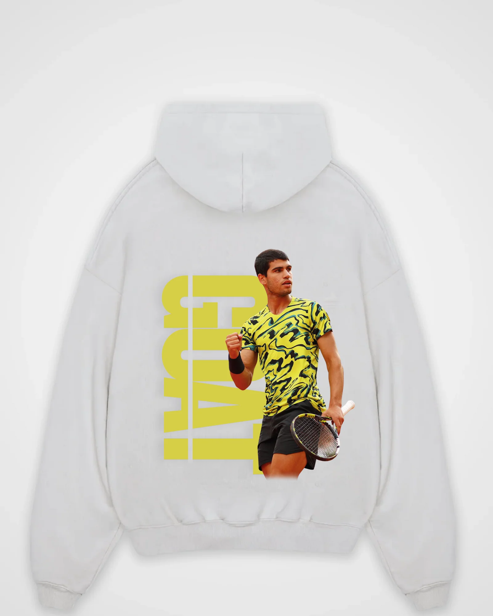 Carlos Alcaraz Goat yellow  Oversized Hoodie