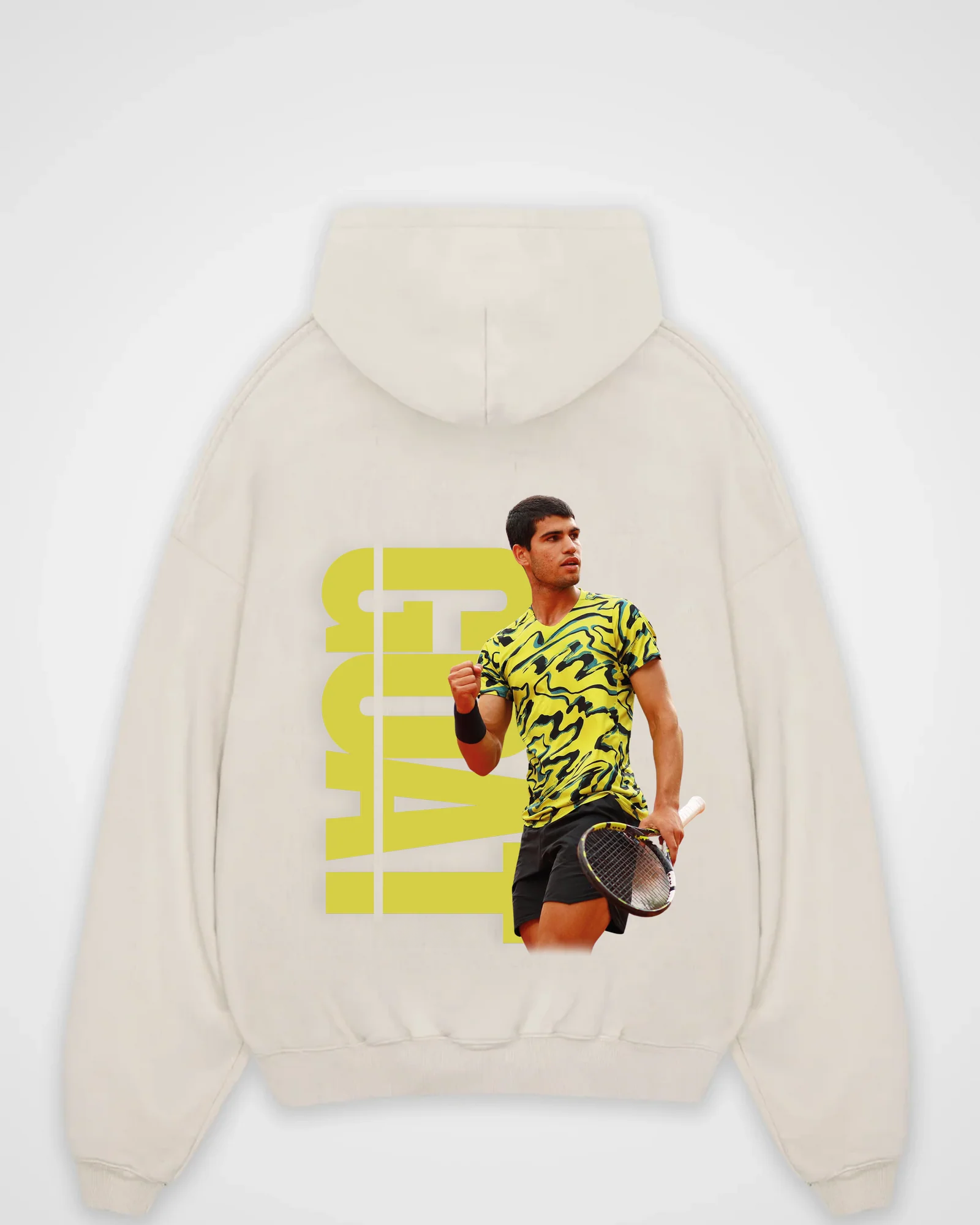 Carlos Alcaraz Goat yellow  Oversized Hoodie