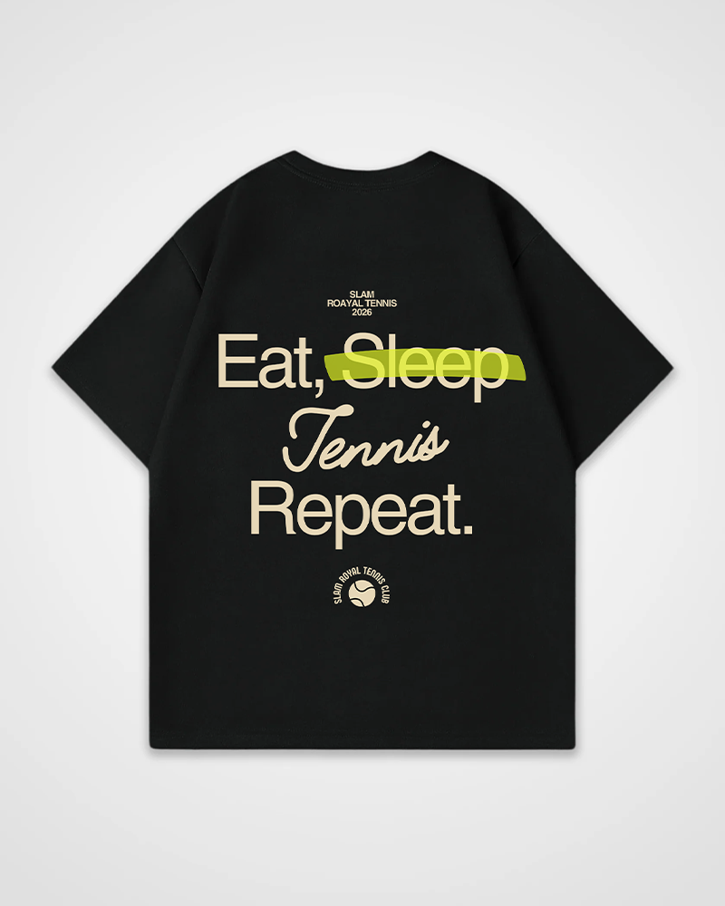 Tennis Repeat Oversized Shirt