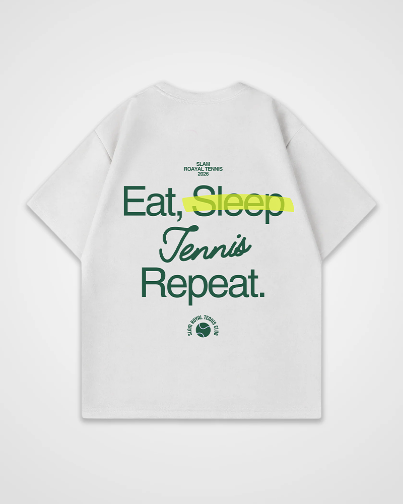 Tennis Repeat Oversized Shirt