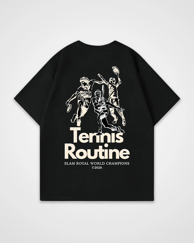Tennis Routine Oversized Shirt