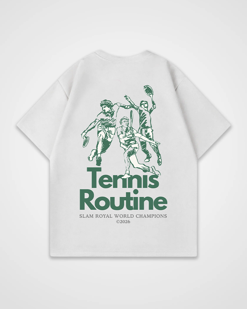 Tennis Routine Oversized Shirt