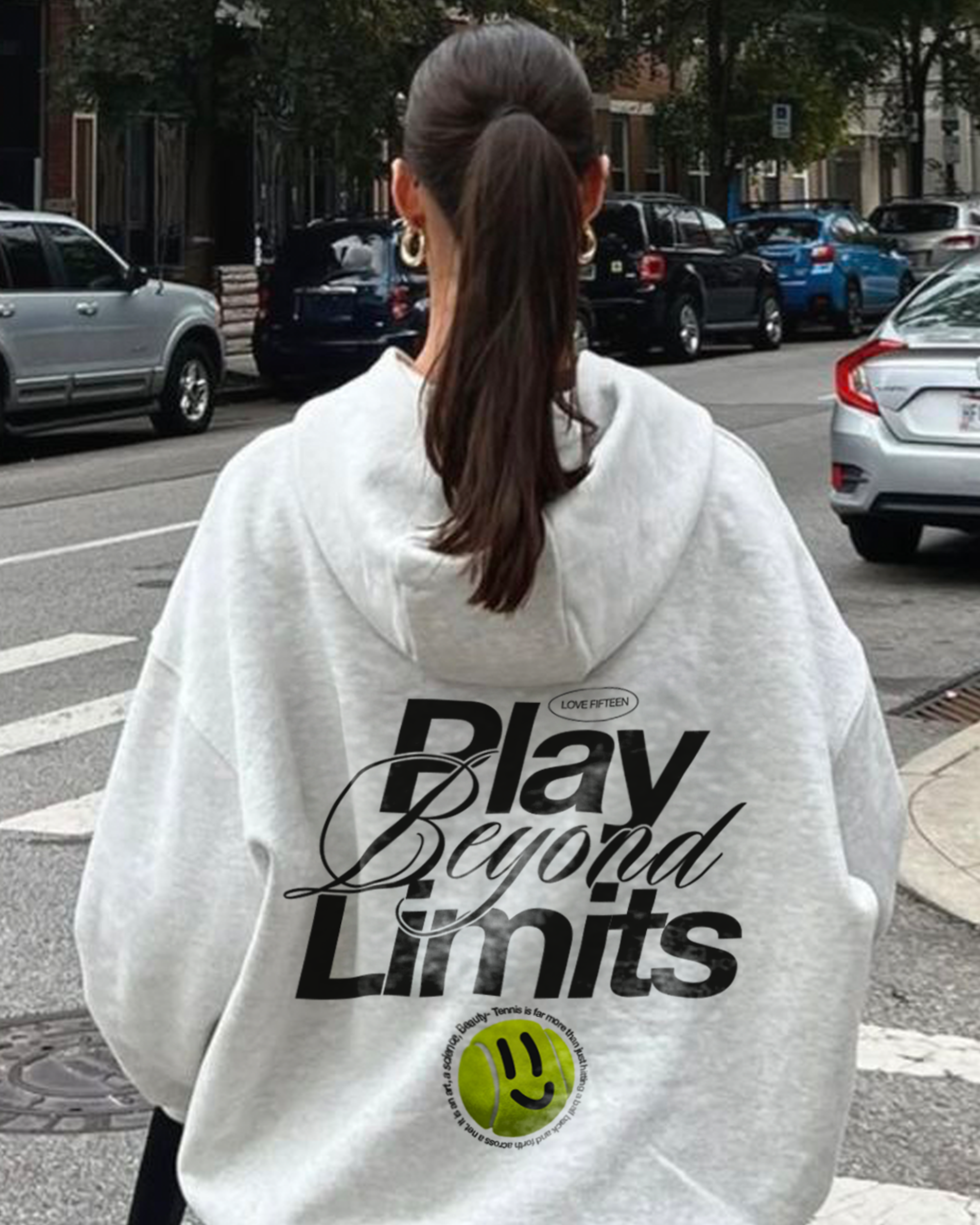 Play beyond Limits Merch Oversized Hoodie