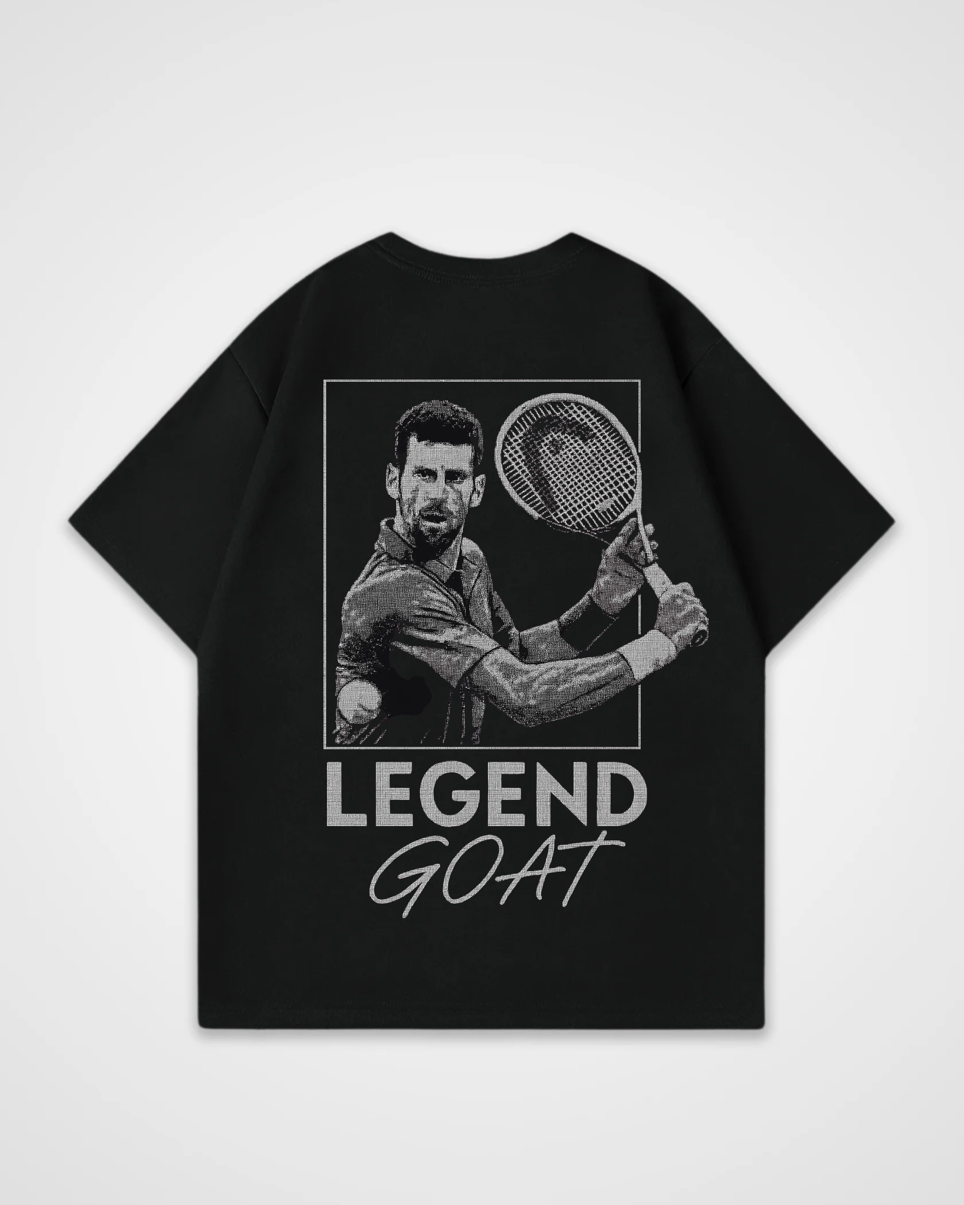 Novak Djokovic Legend/Goat Merch Oversized Shirt