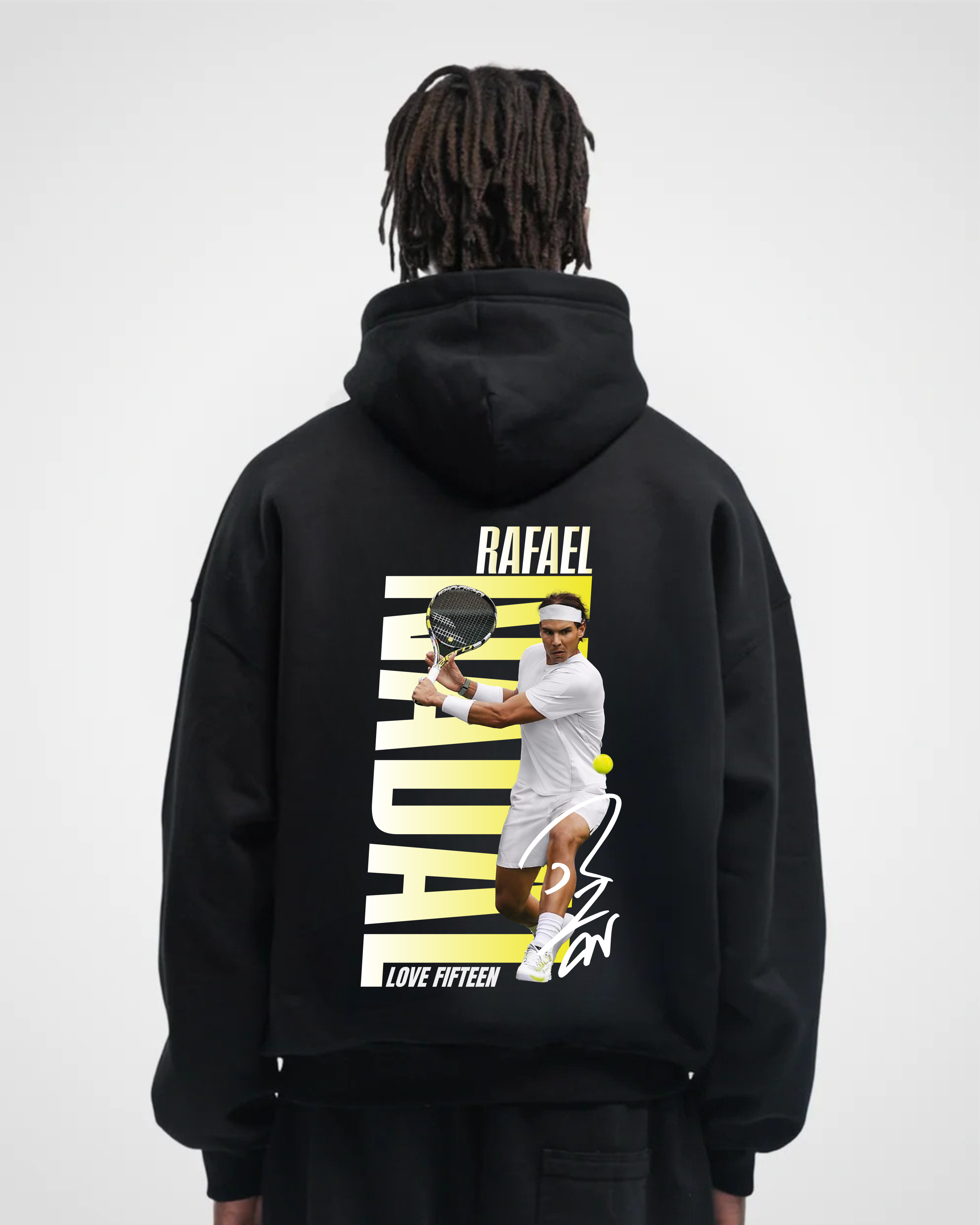 Rafael Nadal Vintage Merch Oversized Hoodie