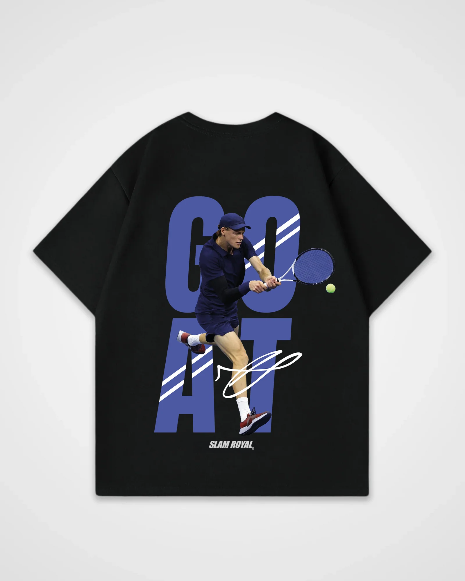 Jannik Sinner Goat Merch Oversized Shirt