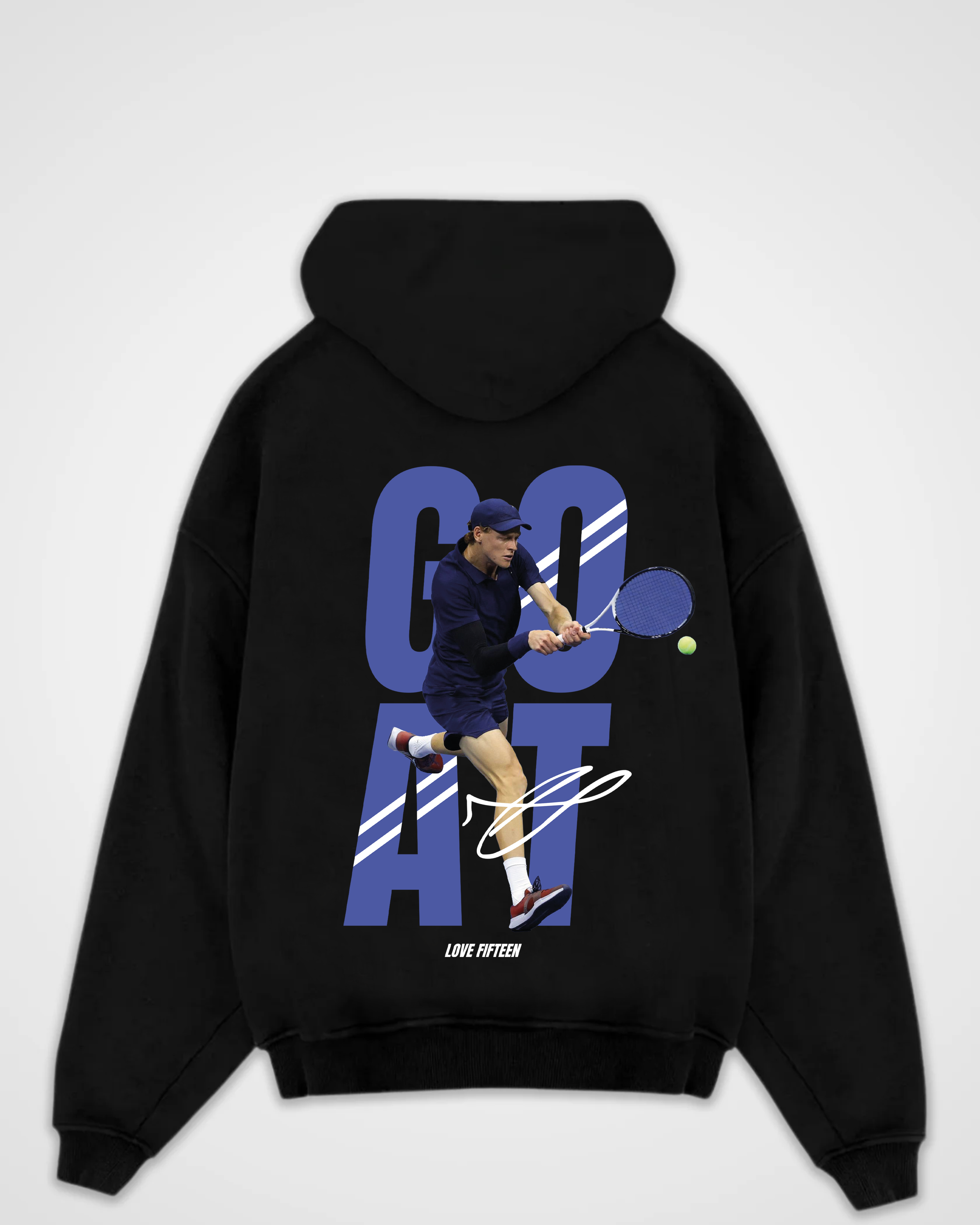 Jannik Sinner Goat Merch Oversized Hoodie