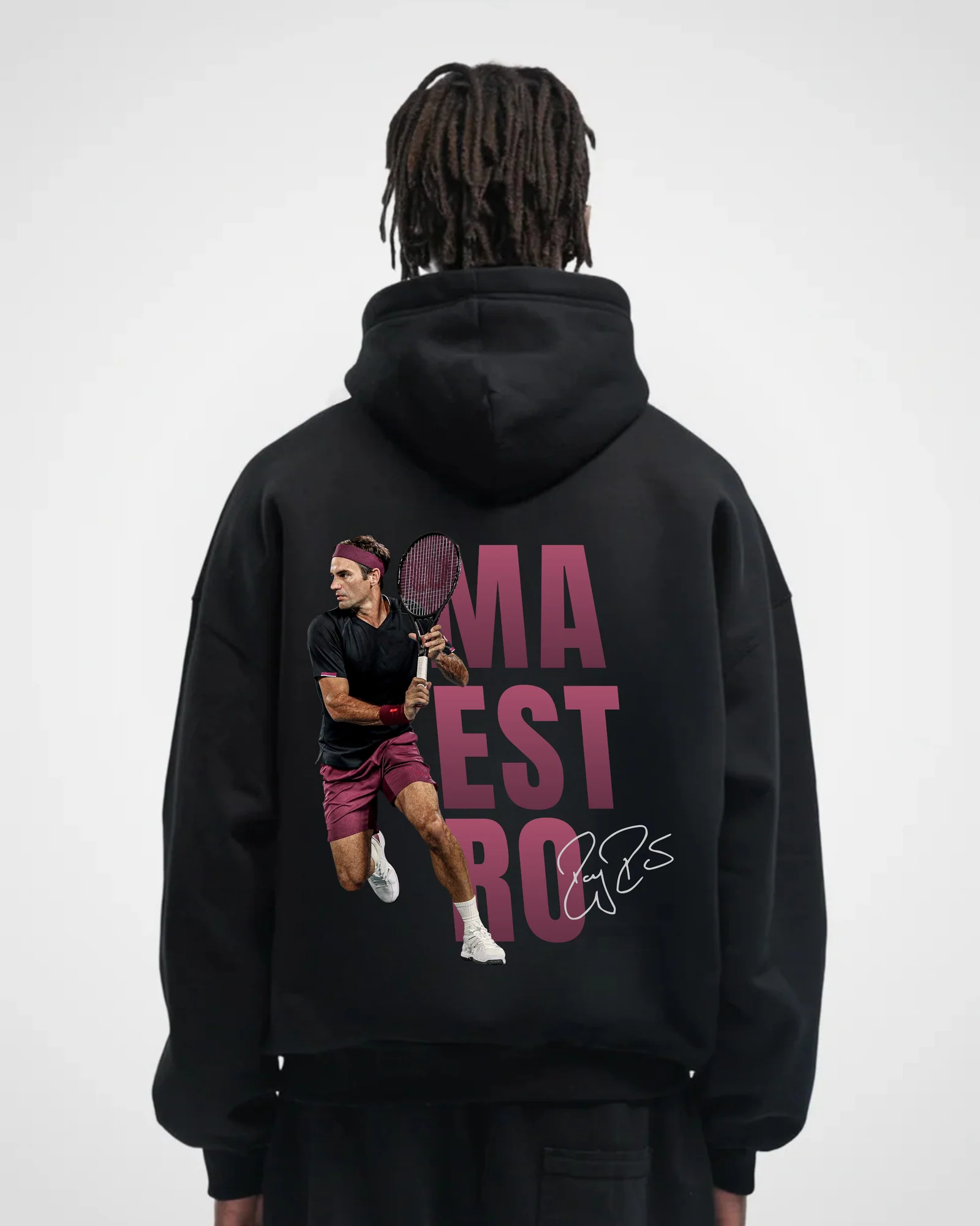 Roger Federer Maestro Oversized Hoodie
