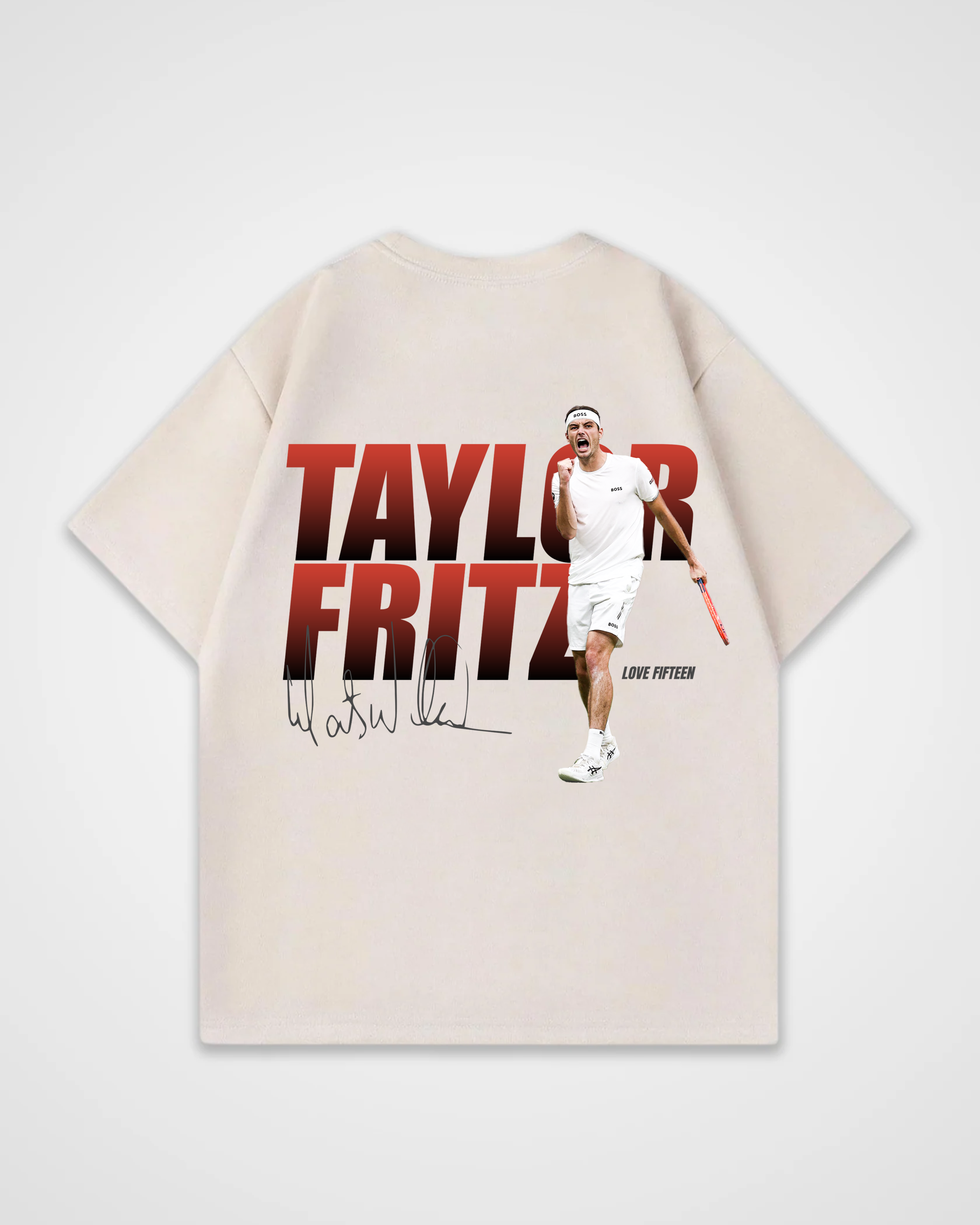 Taylor Fritz Merch Oversized Shirt