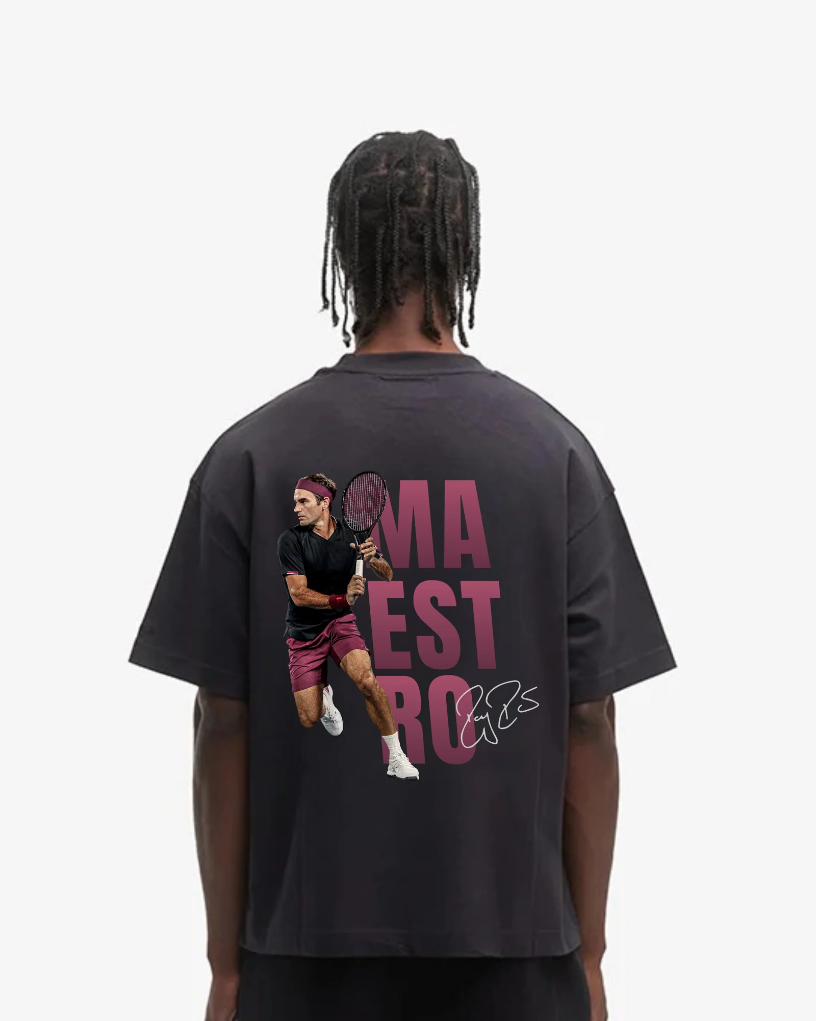 Roger Federer MAESTRO Merch Oversized Shirt
