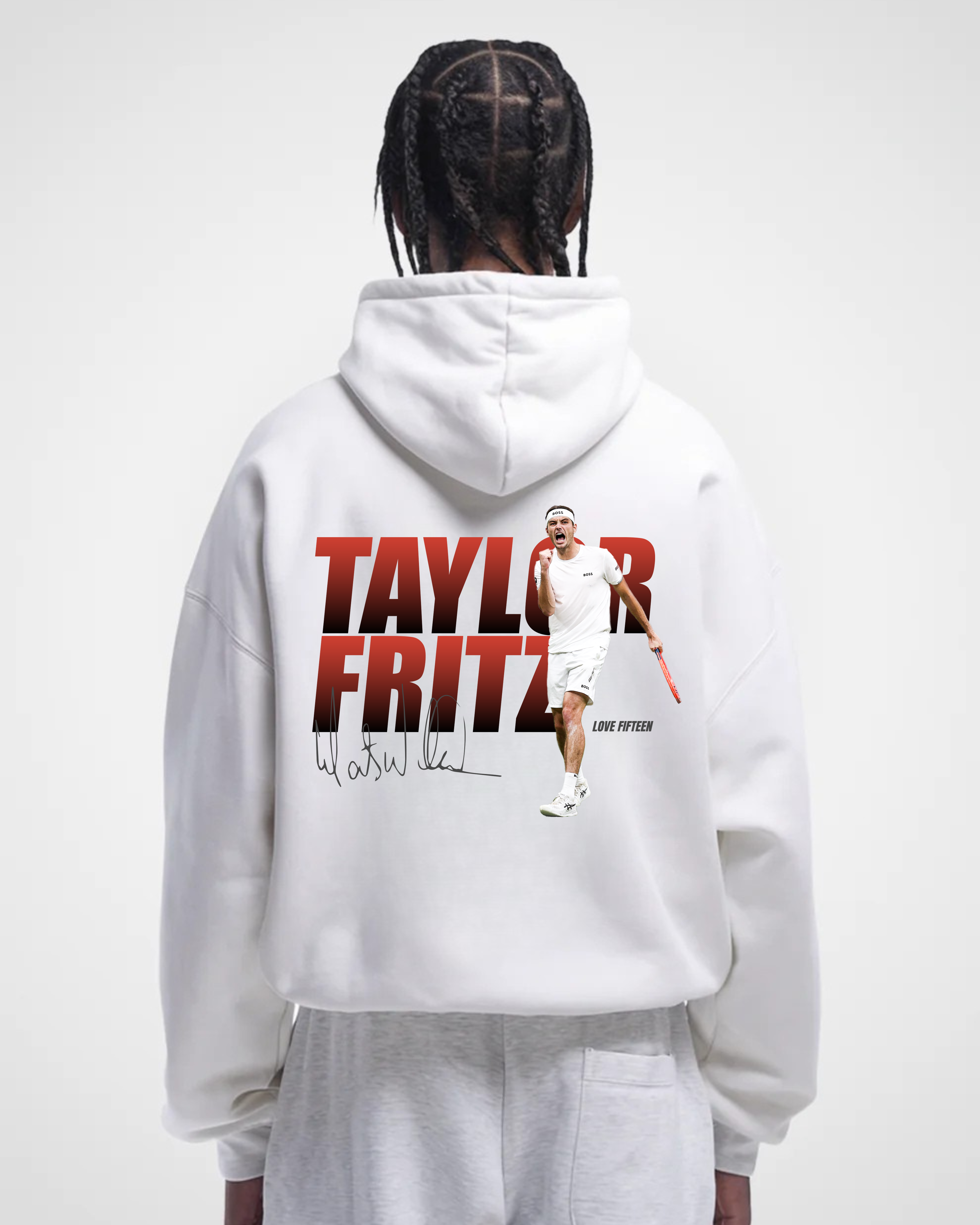 Taylor Fritz Merch Oversized Hoodie