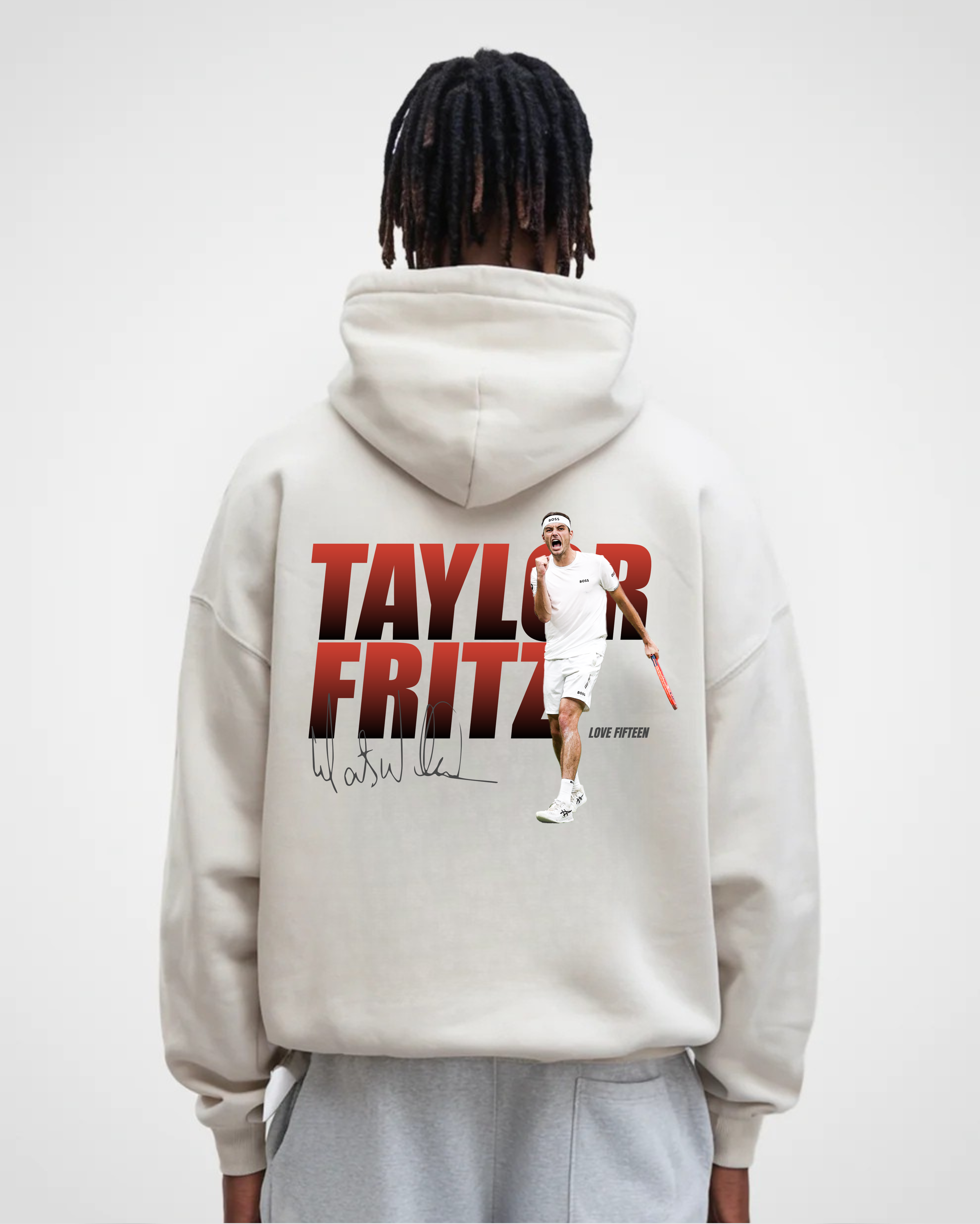 Taylor Fritz Merch Oversized Hoodie
