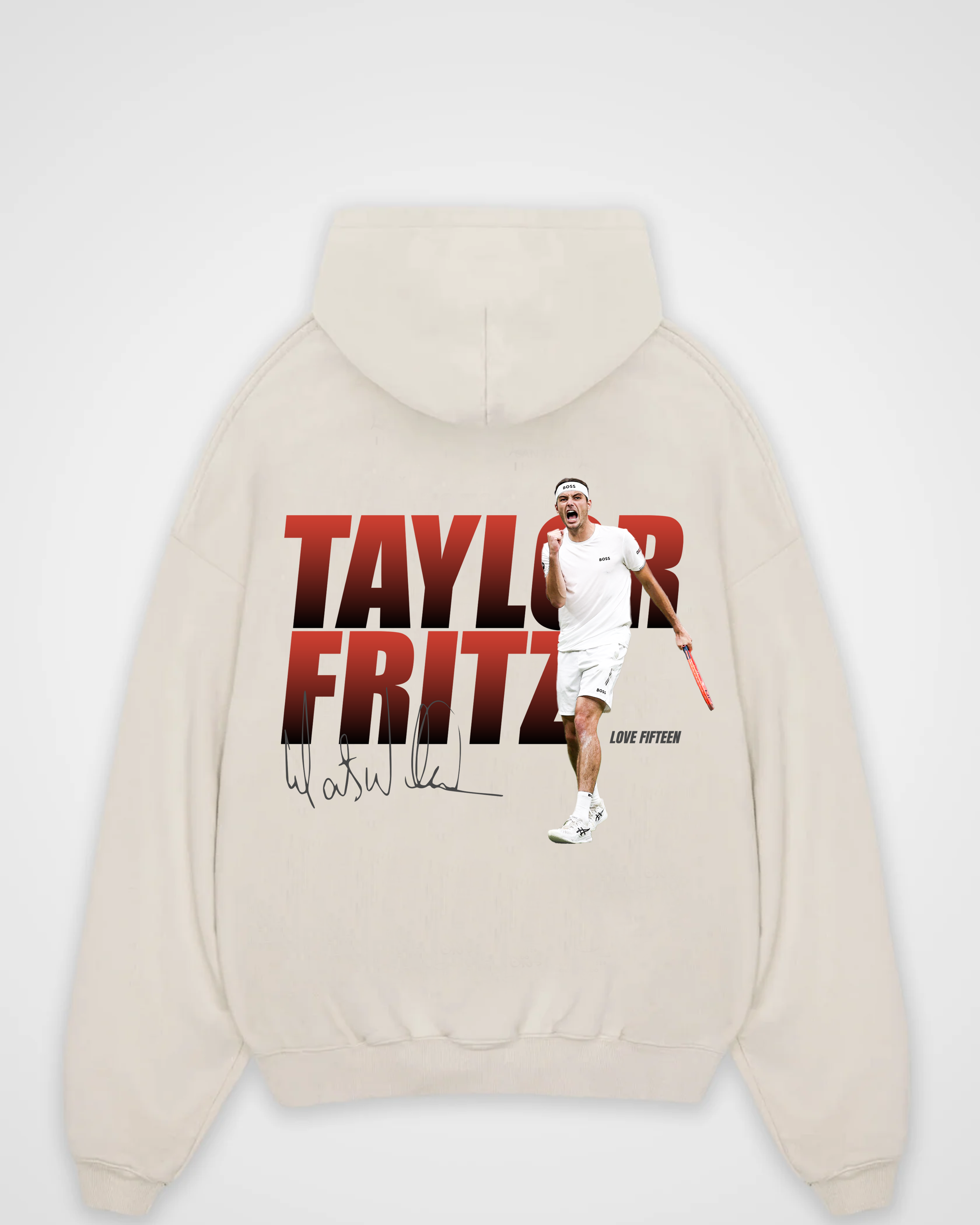 Taylor Fritz Merch Oversized Hoodie